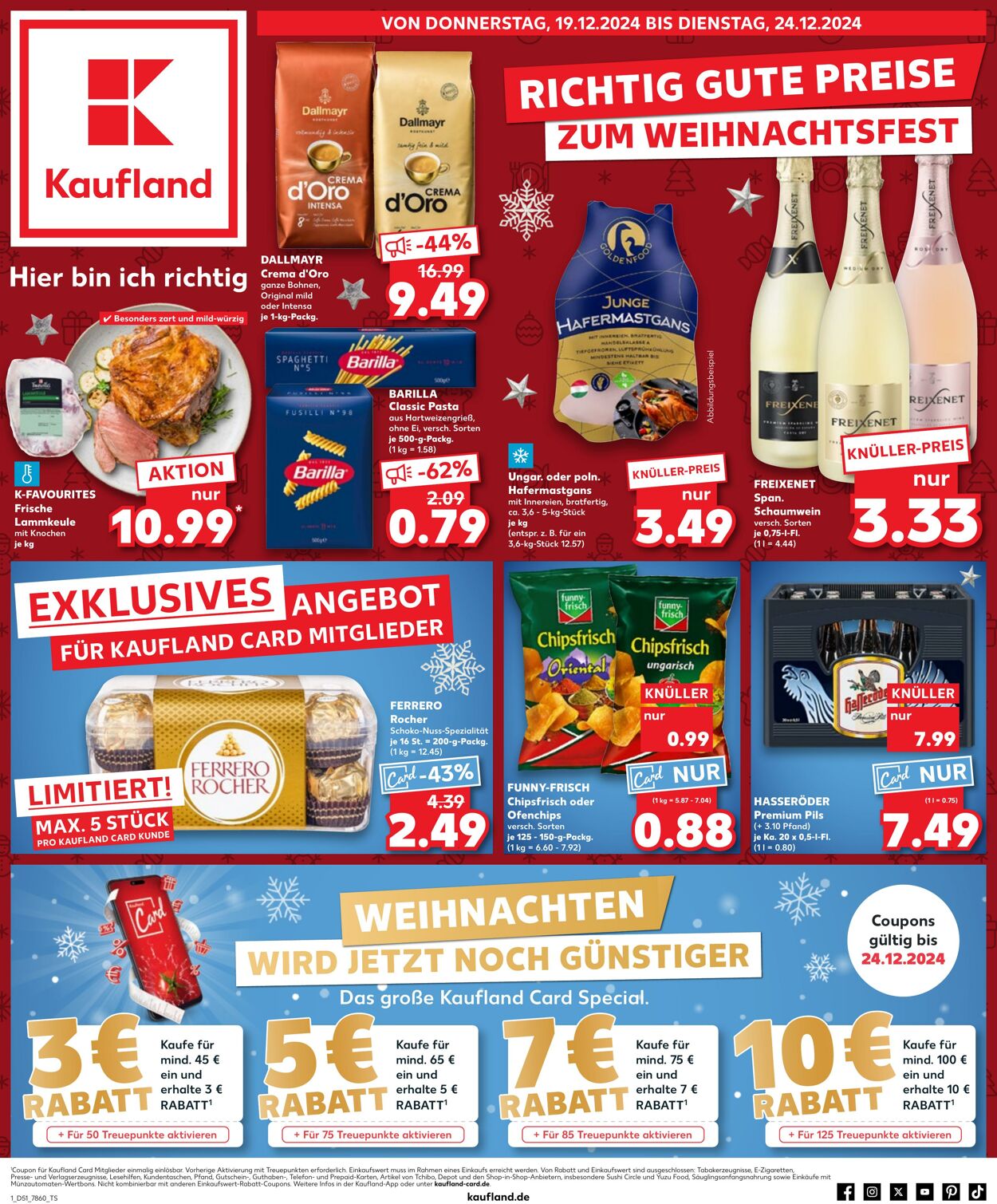 Prospekt Kaufland - Prospekt 19 Dez, 2024 - 24 Dez, 2024