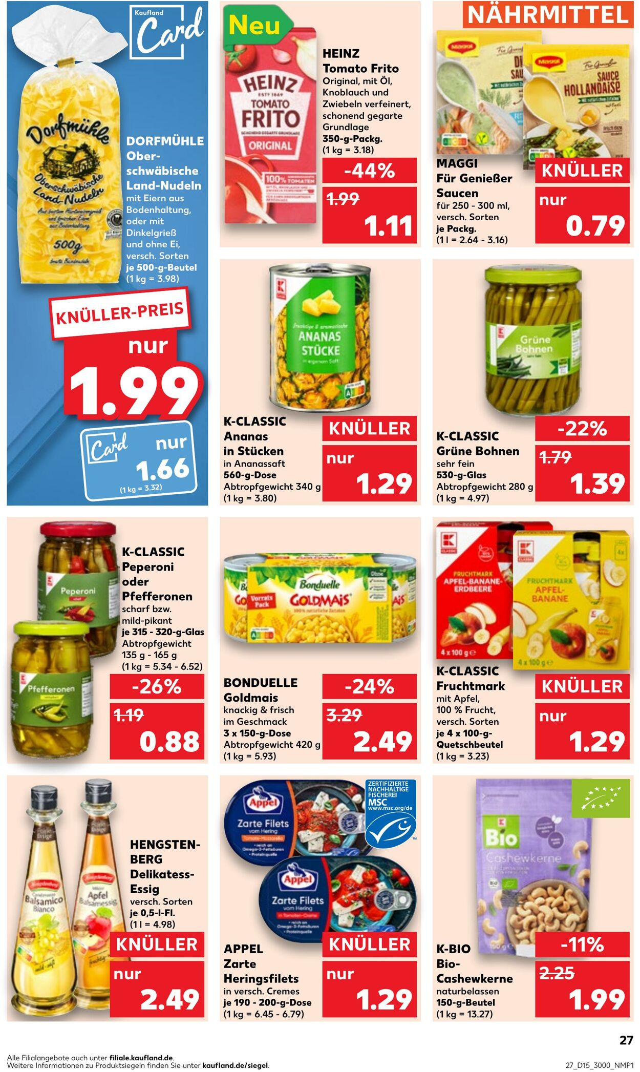 Prospekt Kaufland 11.04.2024 - 17.04.2024