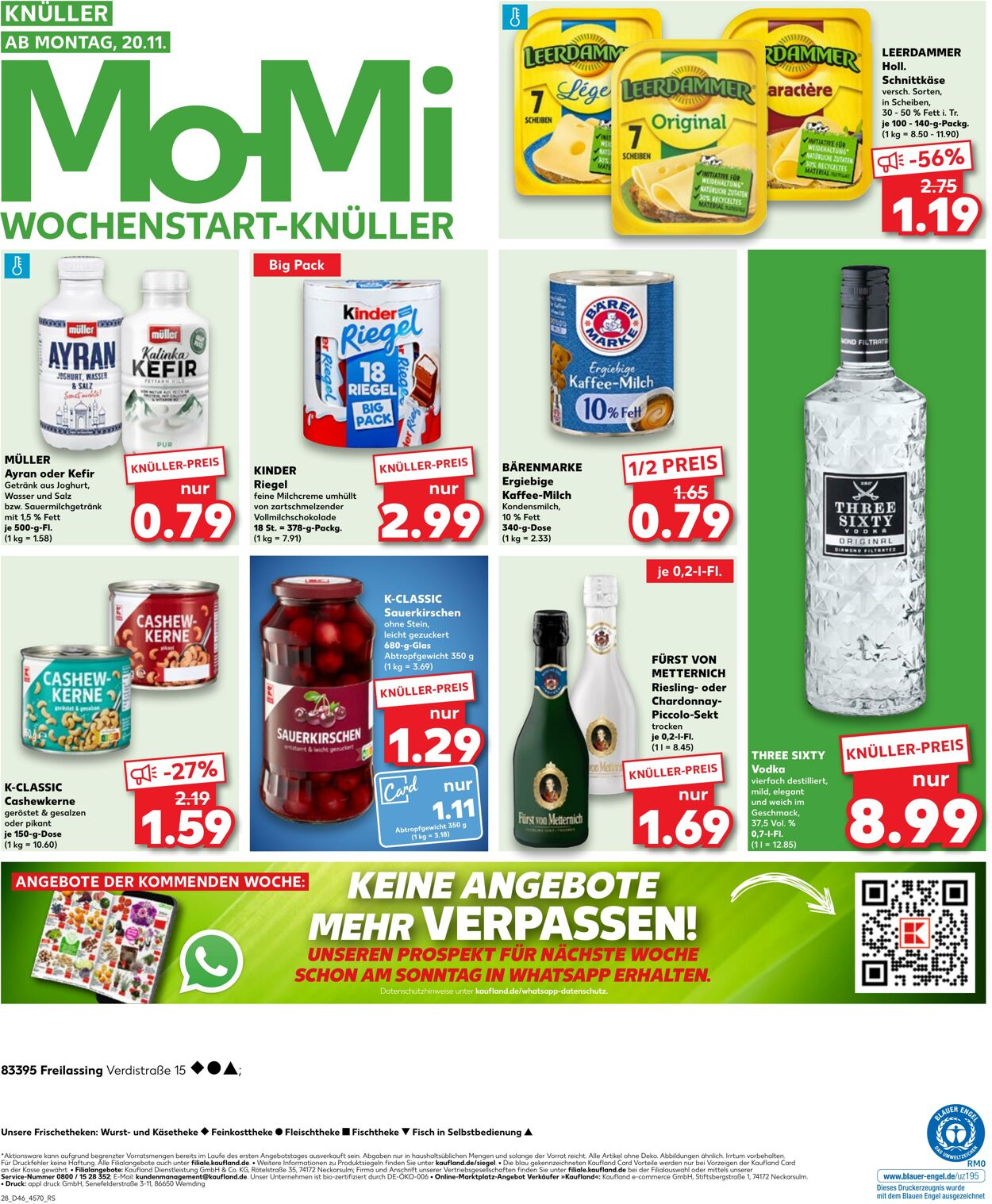 Prospekt Kaufland 16.11.2023 - 22.11.2023