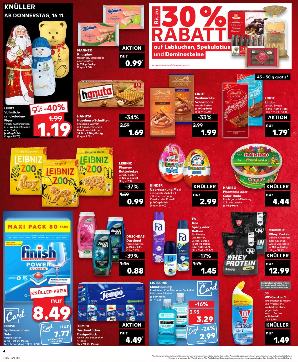 Prospekt Kaufland 16.11.2023 - 22.11.2023