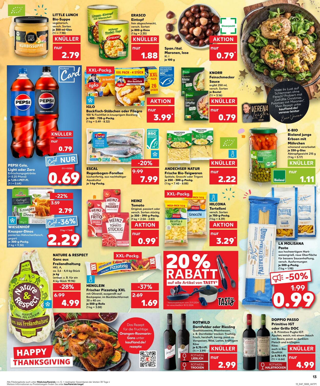 Prospekt Kaufland 21.11.2024 - 27.11.2024