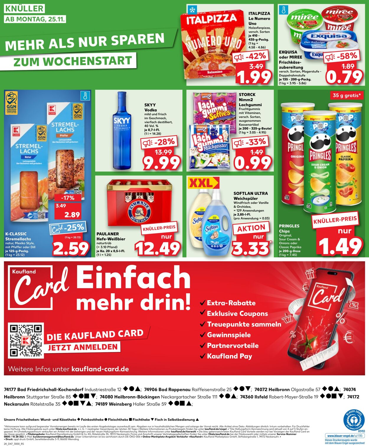 Prospekt Kaufland 21.11.2024 - 27.11.2024