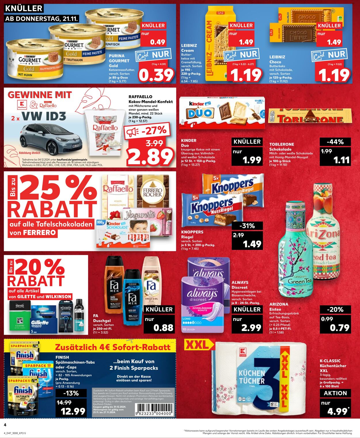 Prospekt Kaufland 21.11.2024 - 27.11.2024