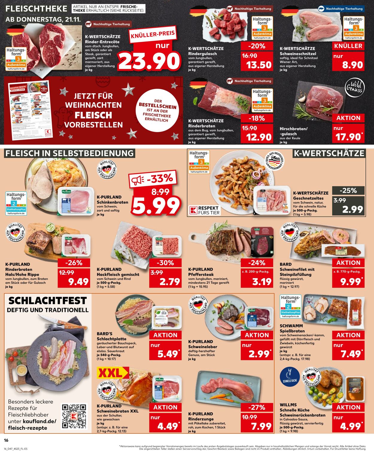 Prospekt Kaufland 21.11.2024 - 27.11.2024