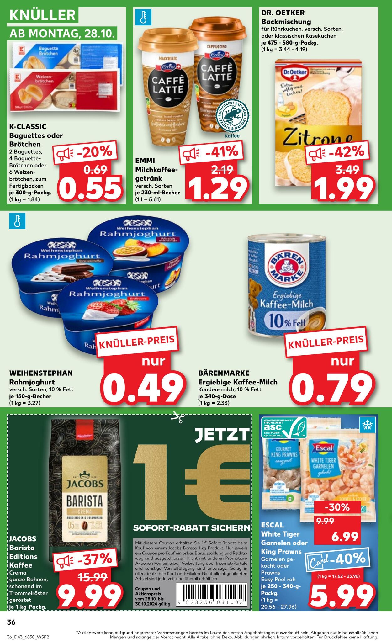 Prospekt Kaufland 24.10.2024 - 30.10.2024