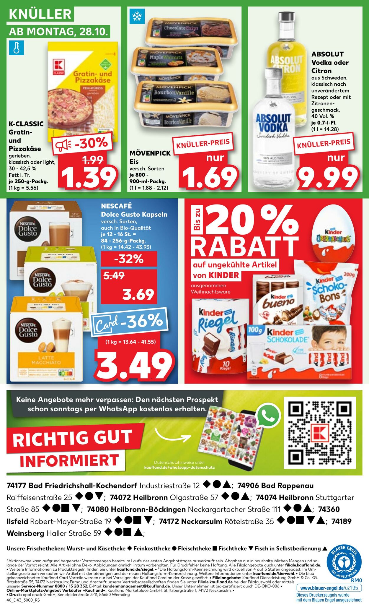 Prospekt Kaufland 24.10.2024 - 30.10.2024