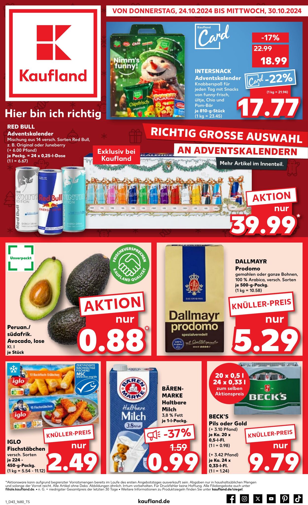 Prospekt Kaufland - Prospekt 24 Okt, 2024 - 30 Okt, 2024