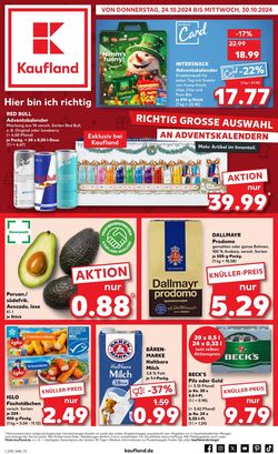 Prospekt Kaufland 20.10.2022 - 26.10.2022