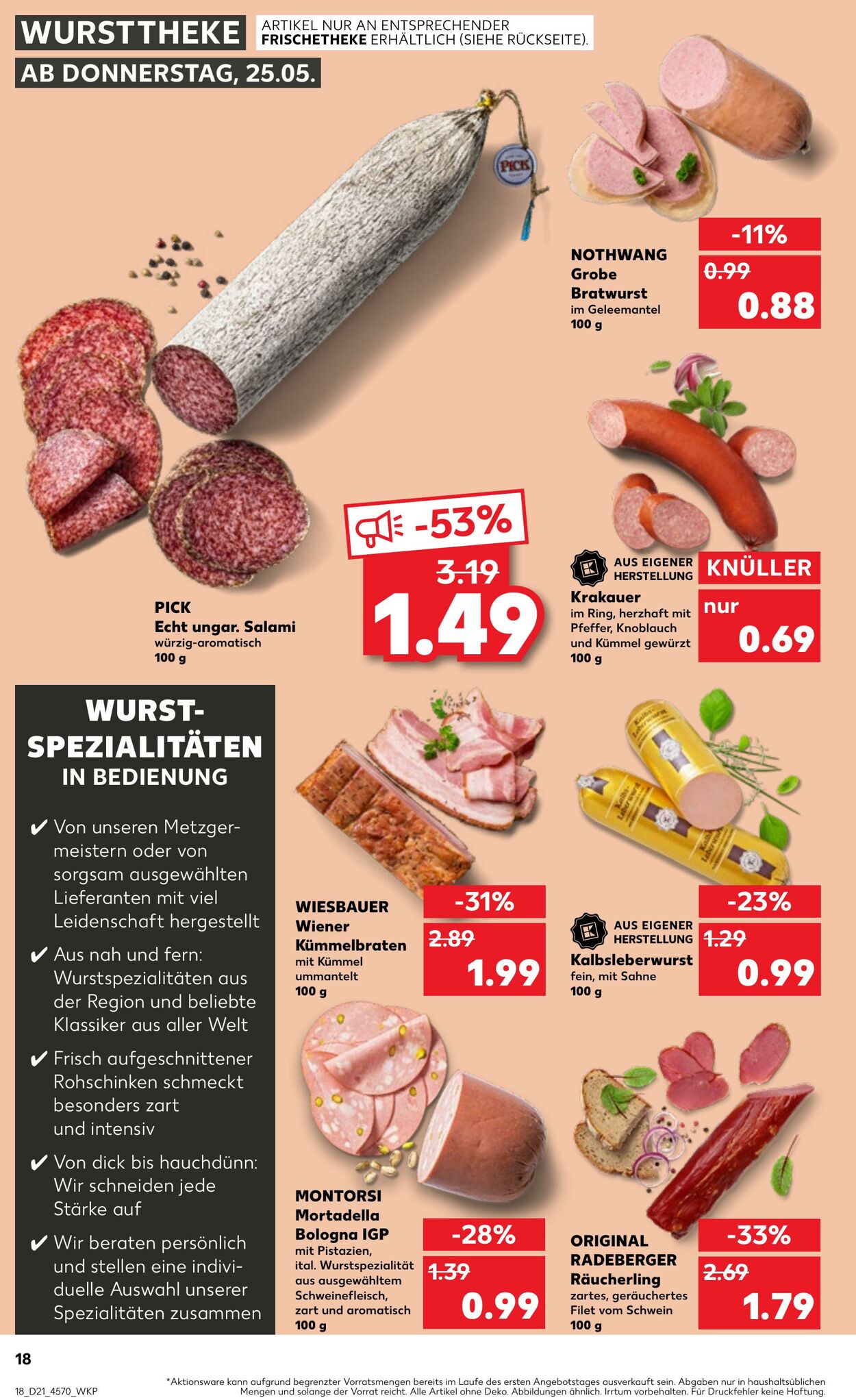 Prospekt Kaufland 25.05.2023 - 31.05.2023