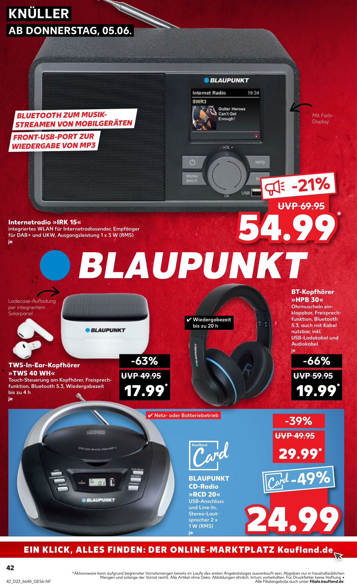 Prospekt Kaufland 05.06.2025 - 11.06.2025