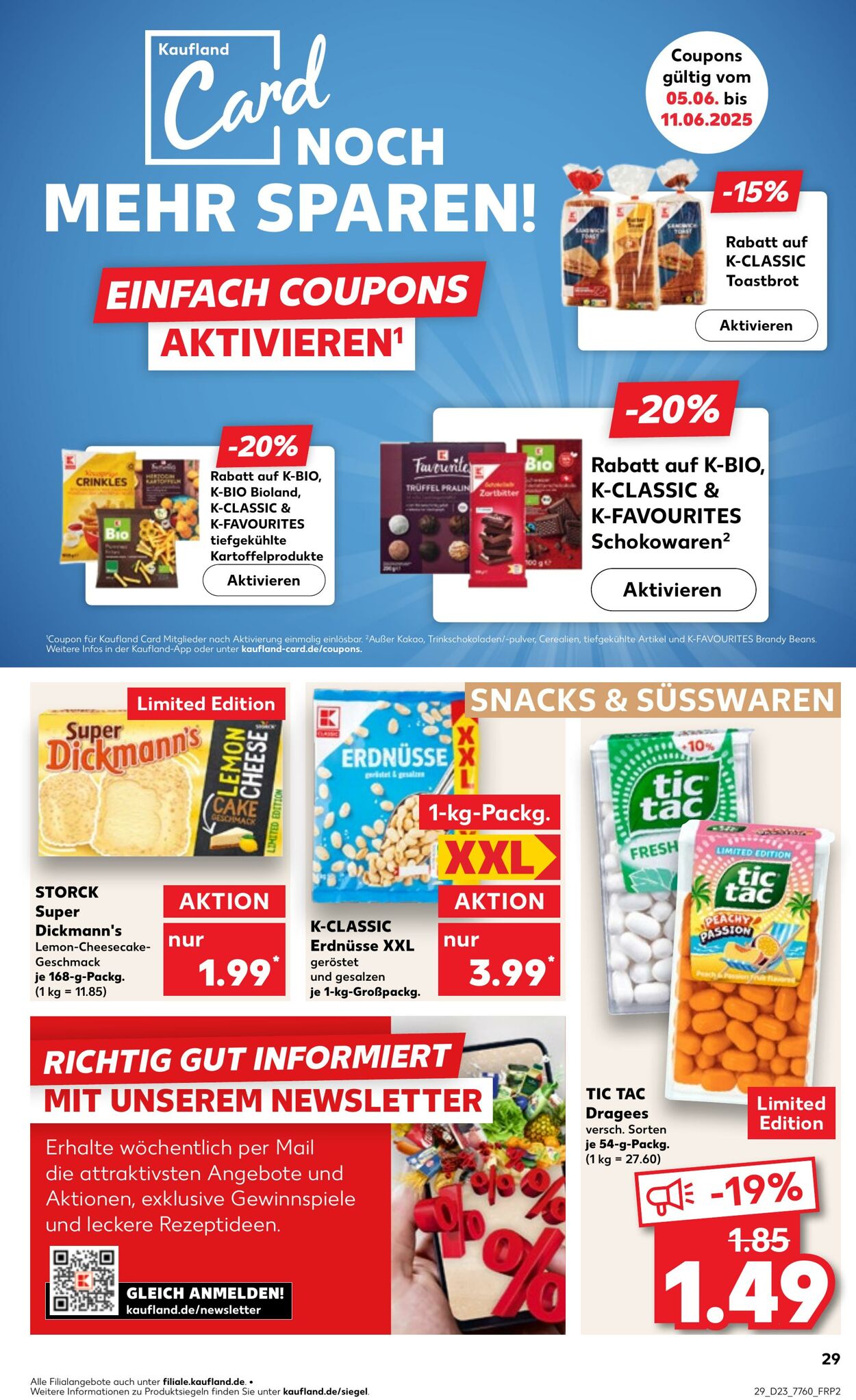 Prospekt Kaufland 05.06.2025 - 11.06.2025