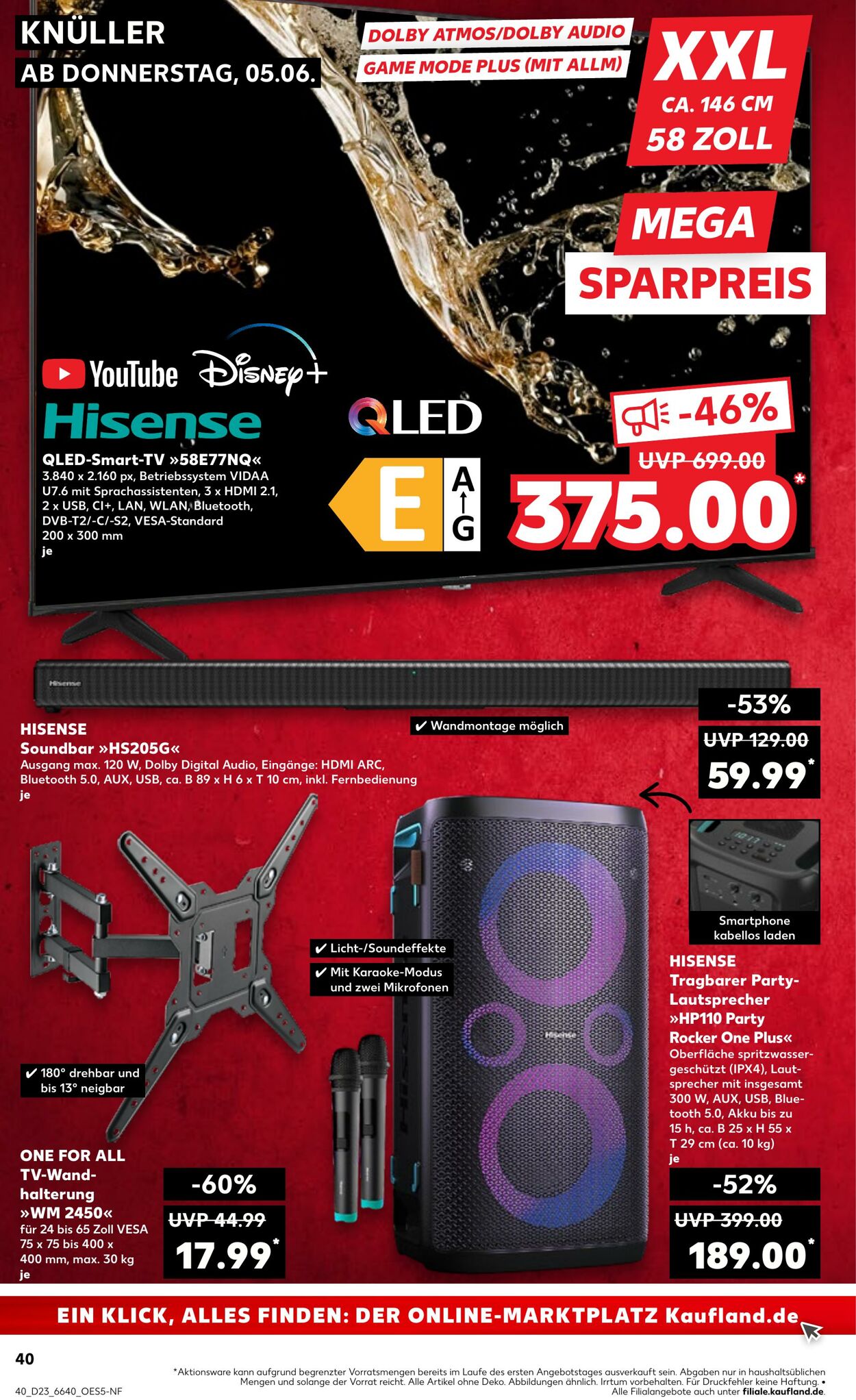 Prospekt Kaufland 05.06.2025 - 11.06.2025