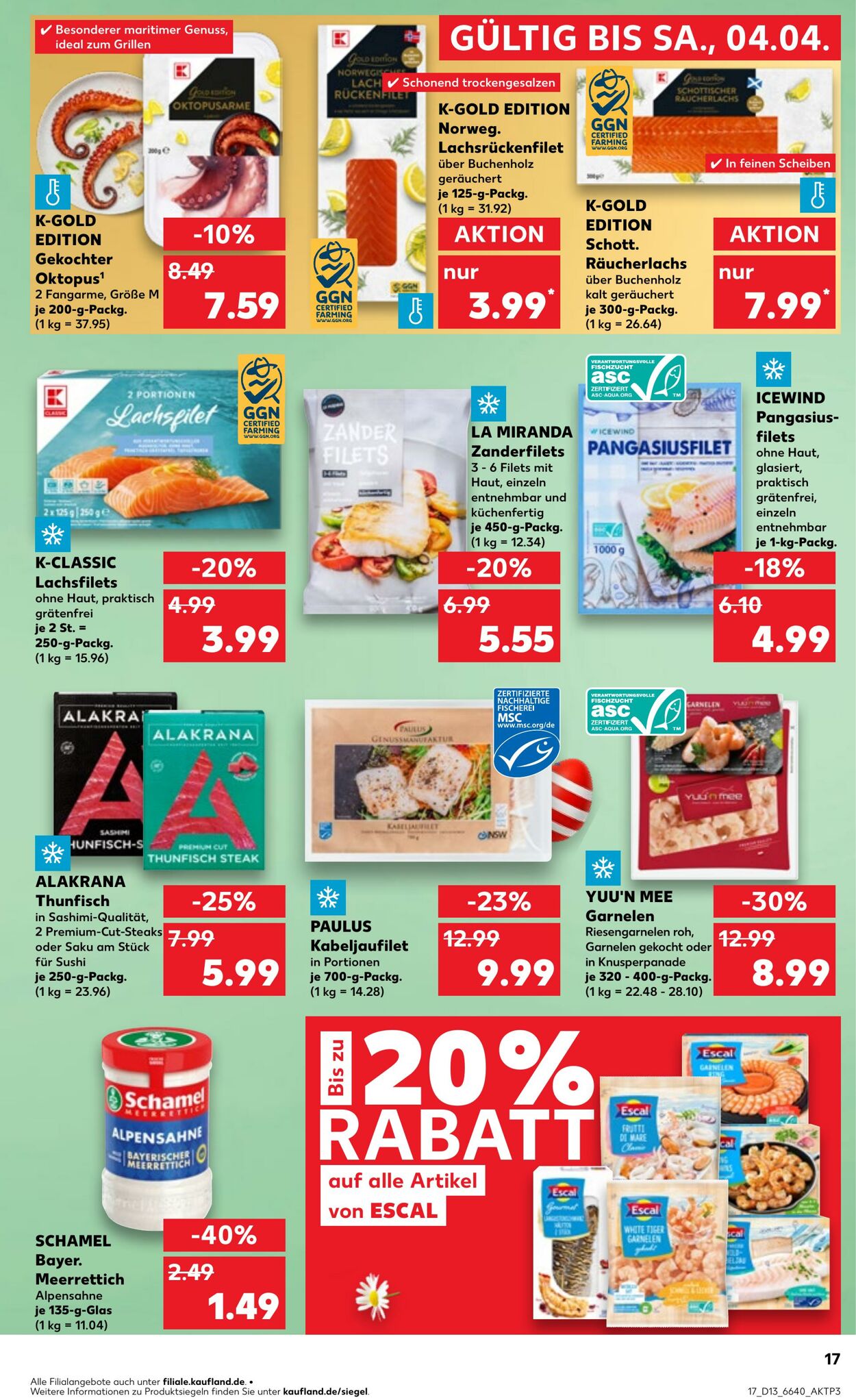 Prospekt Kaufland 26.03.2026 - 01.04.2026