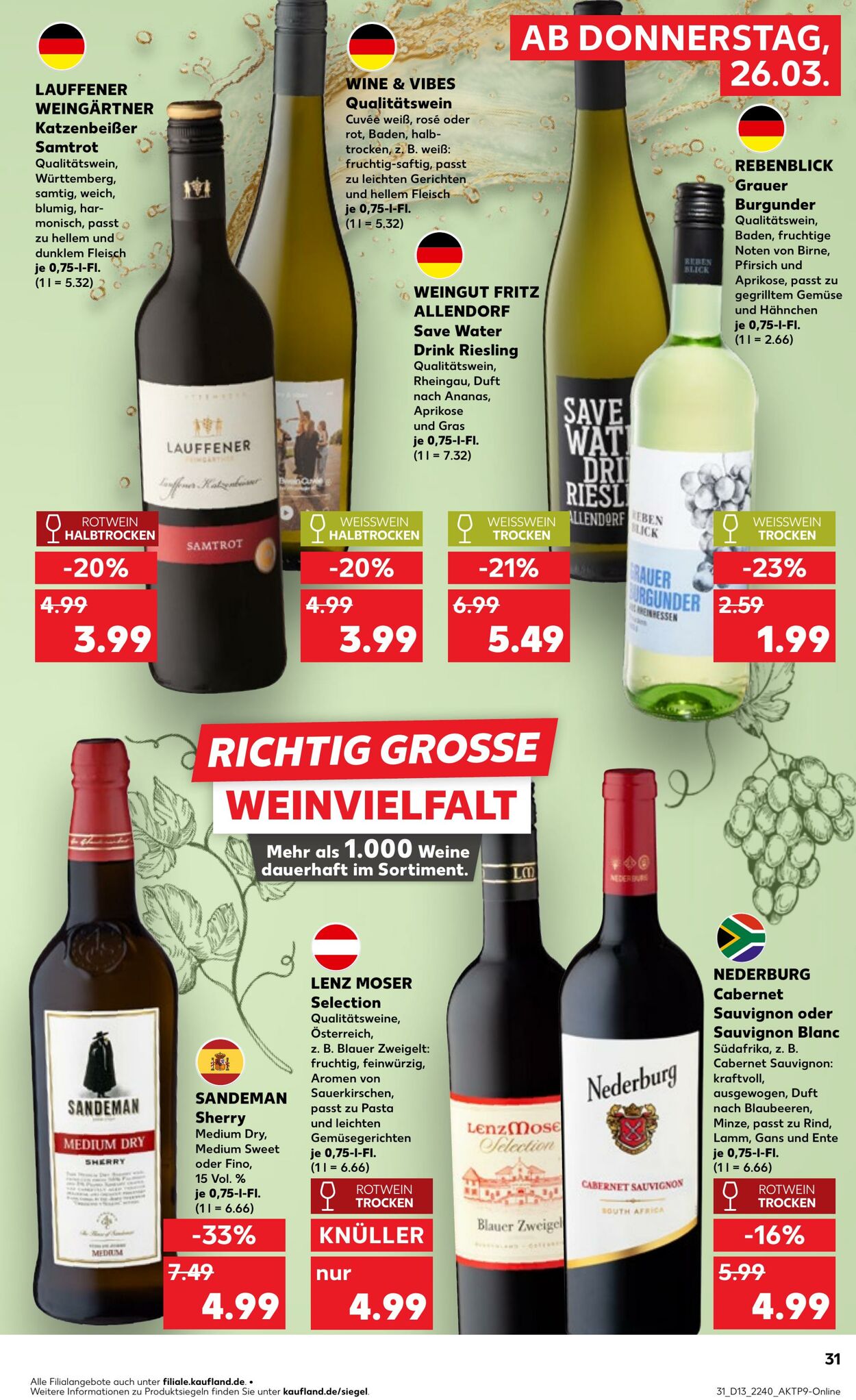Prospekt Kaufland 26.03.2026 - 01.04.2026