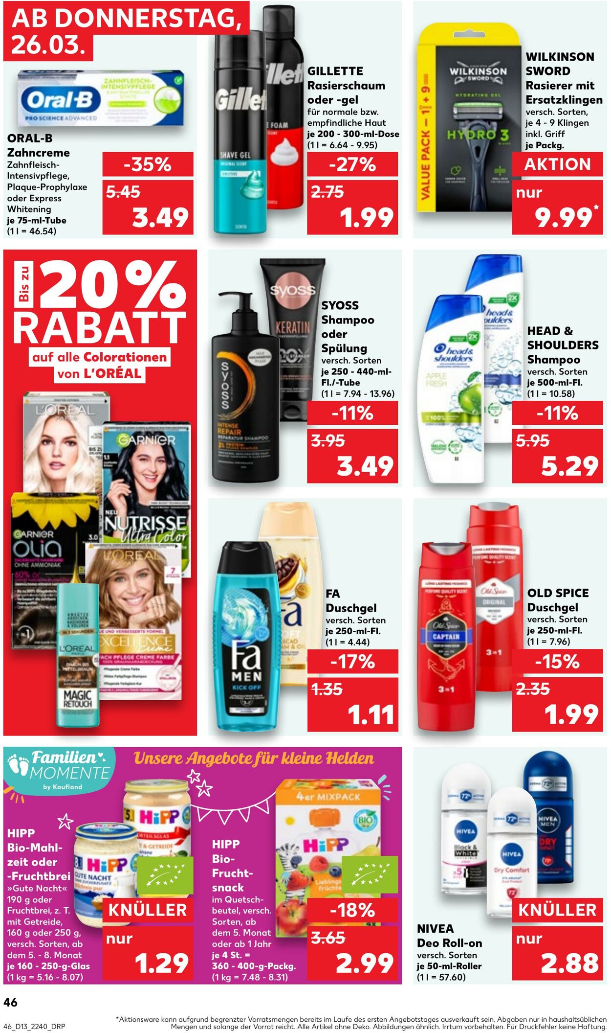 Prospekt Kaufland 26.03.2026 - 01.04.2026