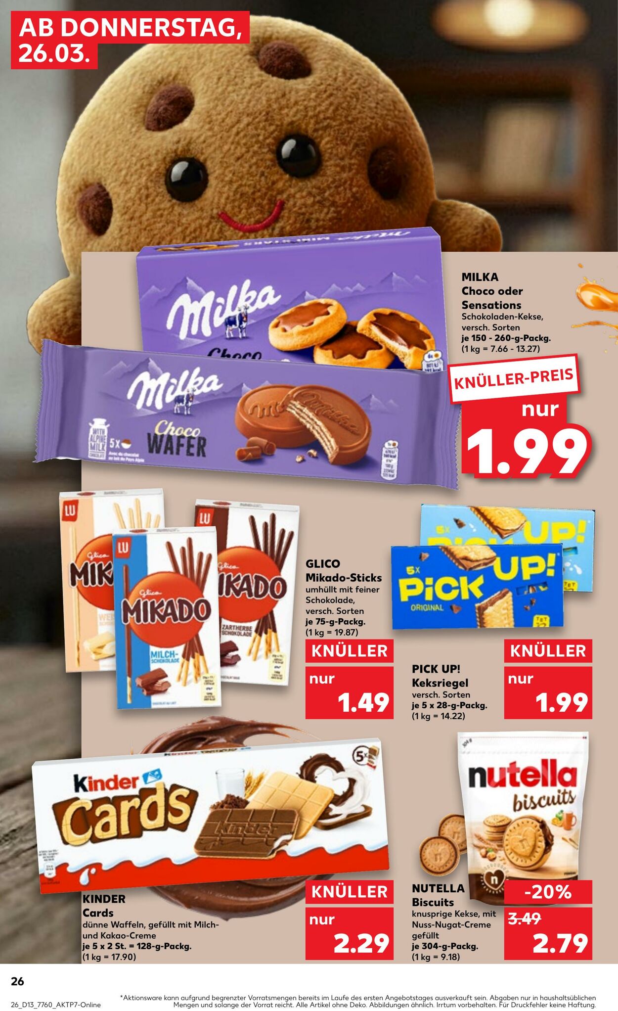 Prospekt Kaufland 26.03.2026 - 01.04.2026