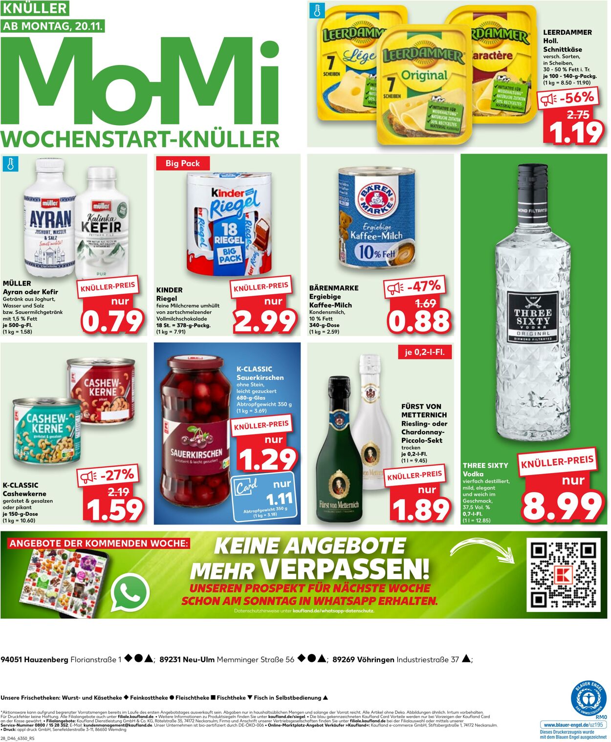 Prospekt Kaufland 16.11.2023 - 22.11.2023