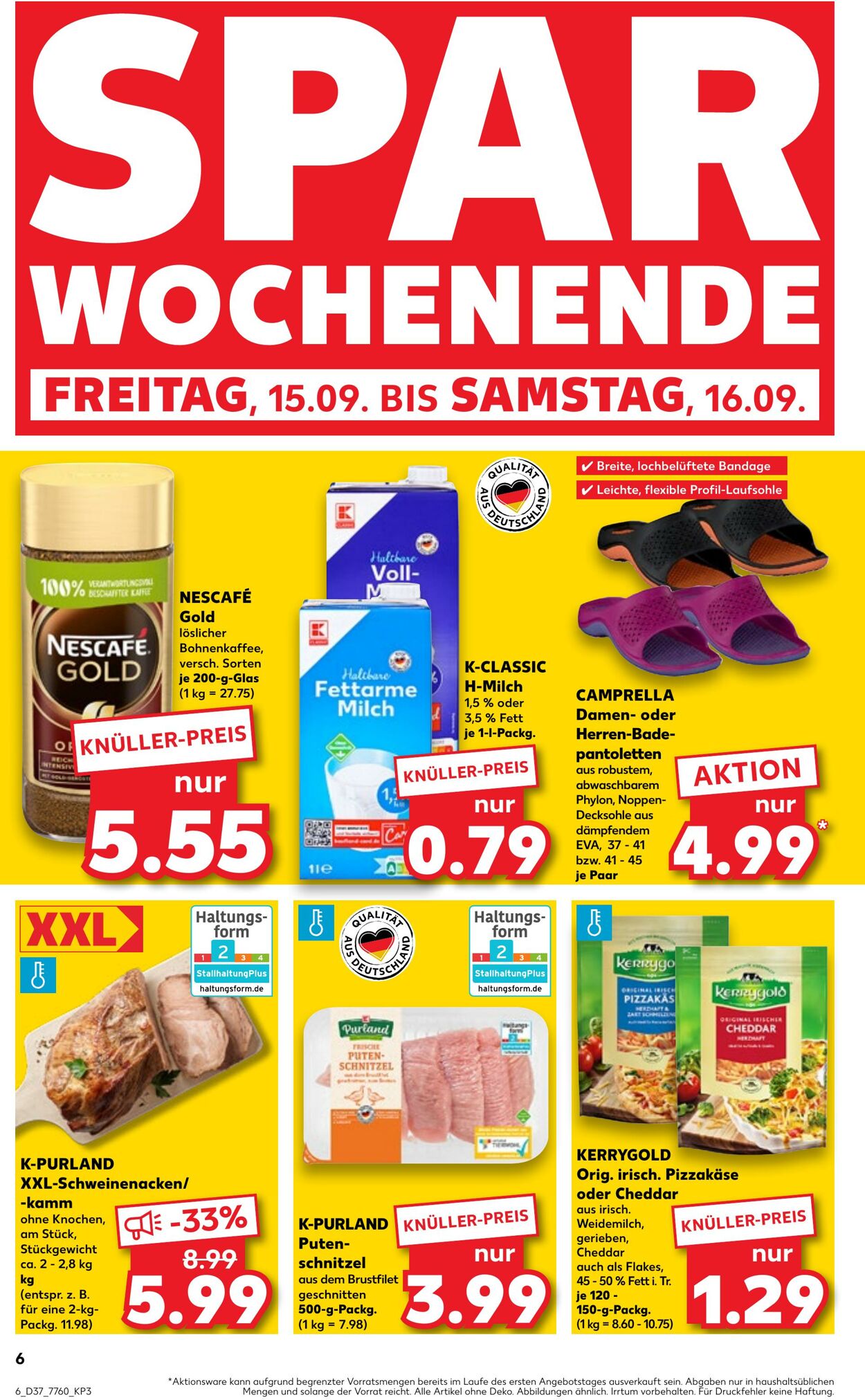 Prospekt Kaufland 14.09.2023 - 20.09.2023