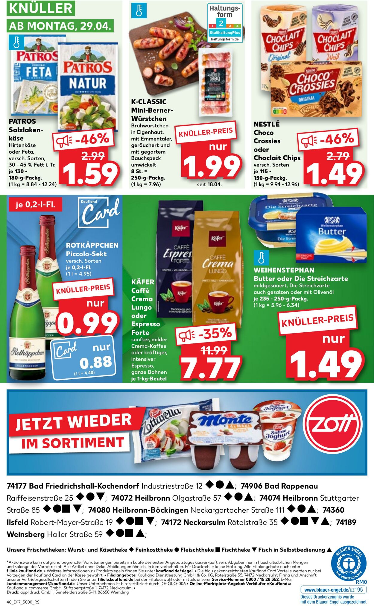 Prospekt Kaufland 25.04.2024 - 30.04.2024