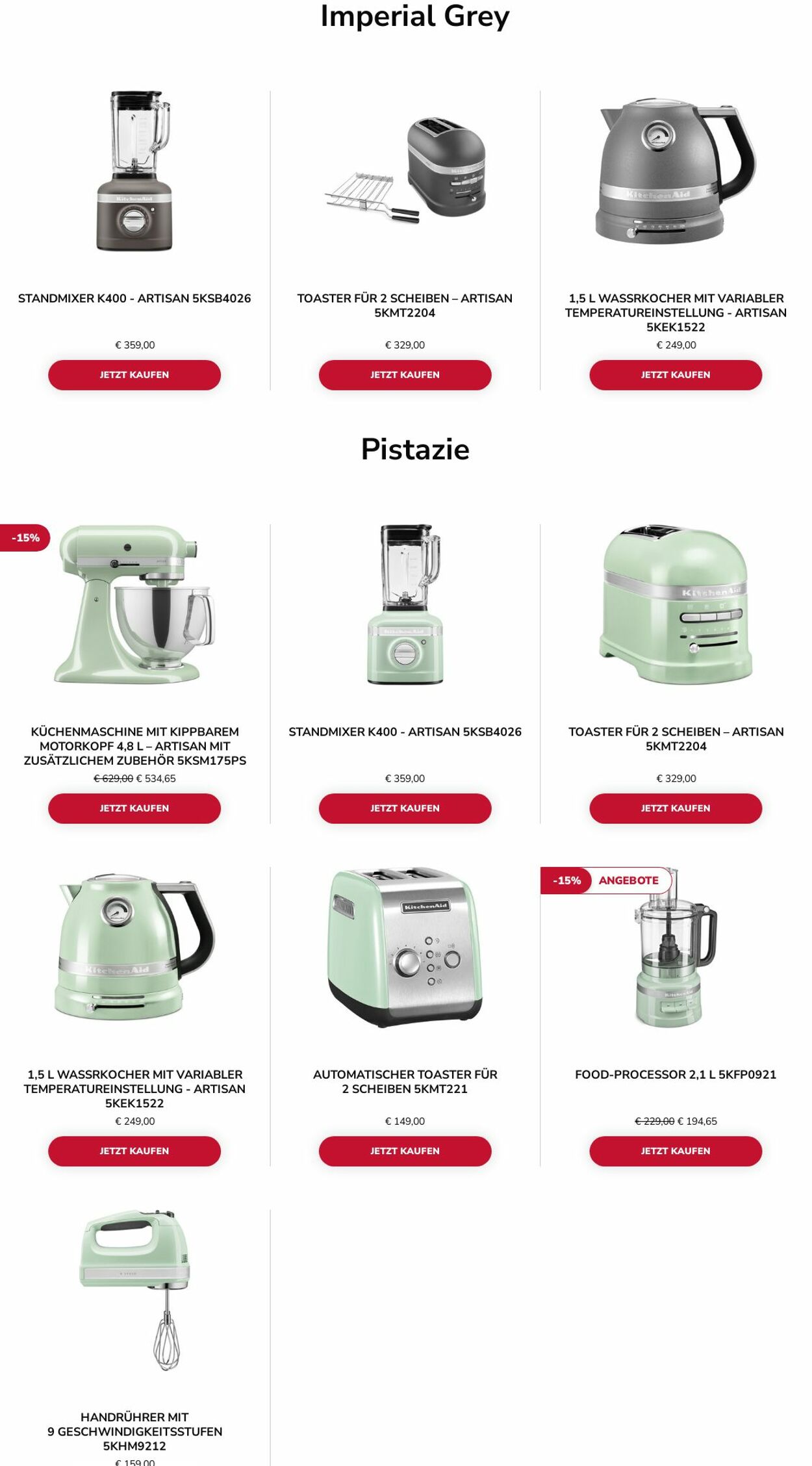 Prospekt KitchenAid 18.09.2023 - 27.09.2023