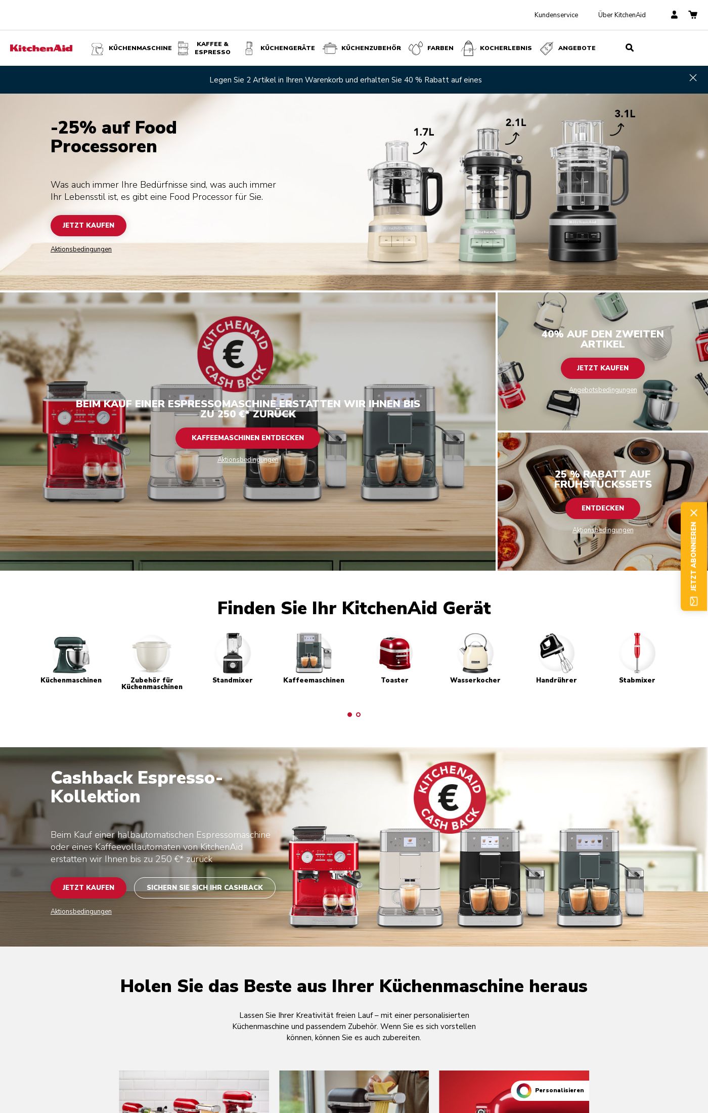 Prospekt KitchenAid 30.06.2025 - 09.07.2025