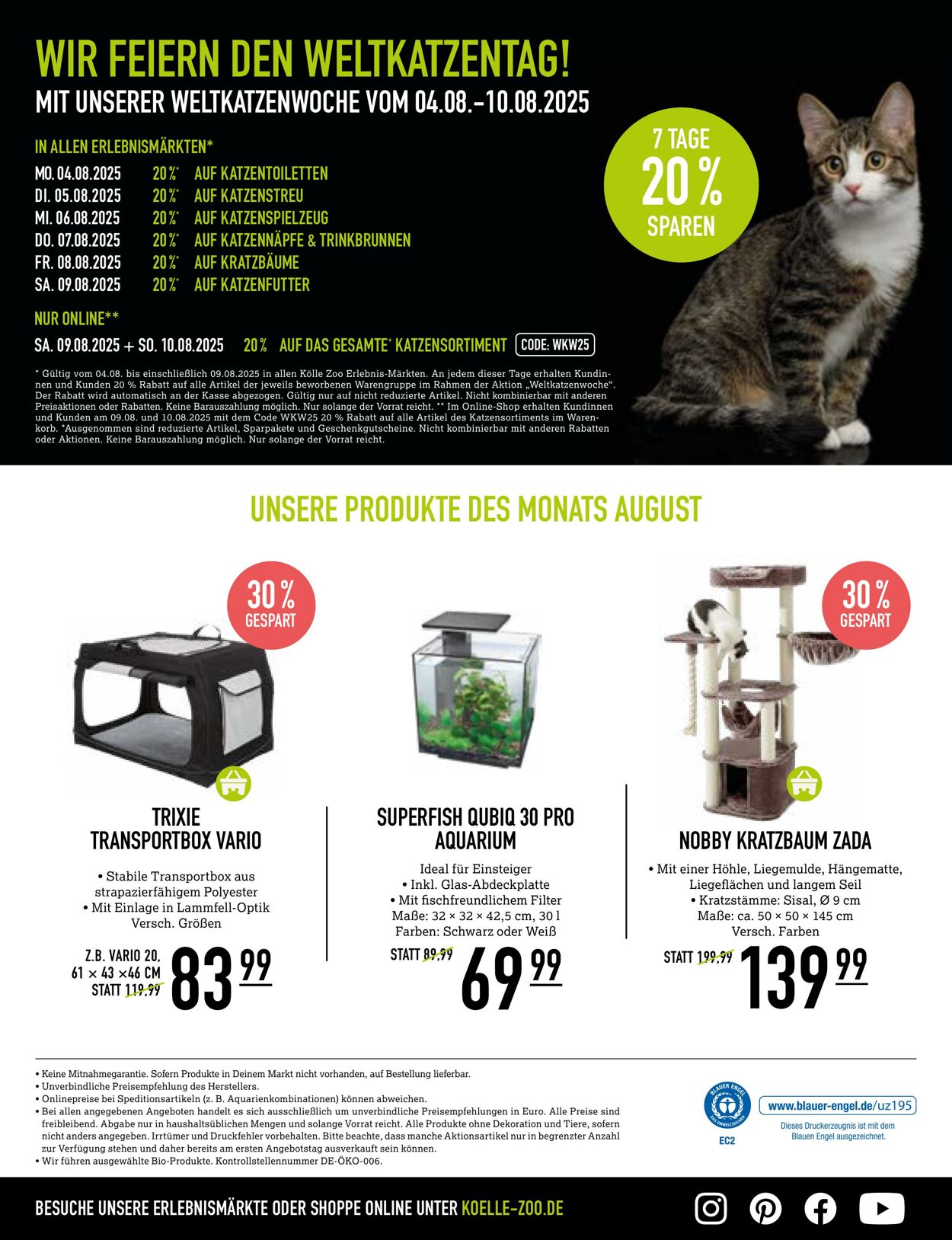 Prospekt Kölle Zoo 24.07.2025 - 07.08.2025