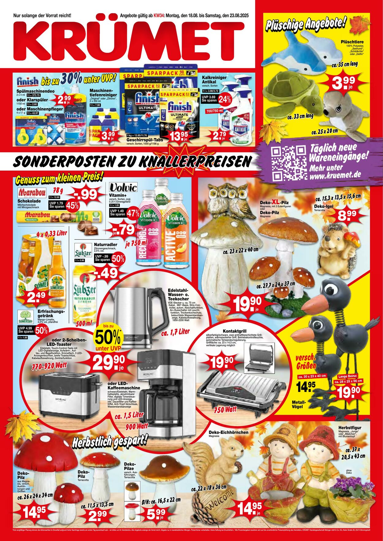 Prospekt Krümet 18.08.2025 - 23.08.2025