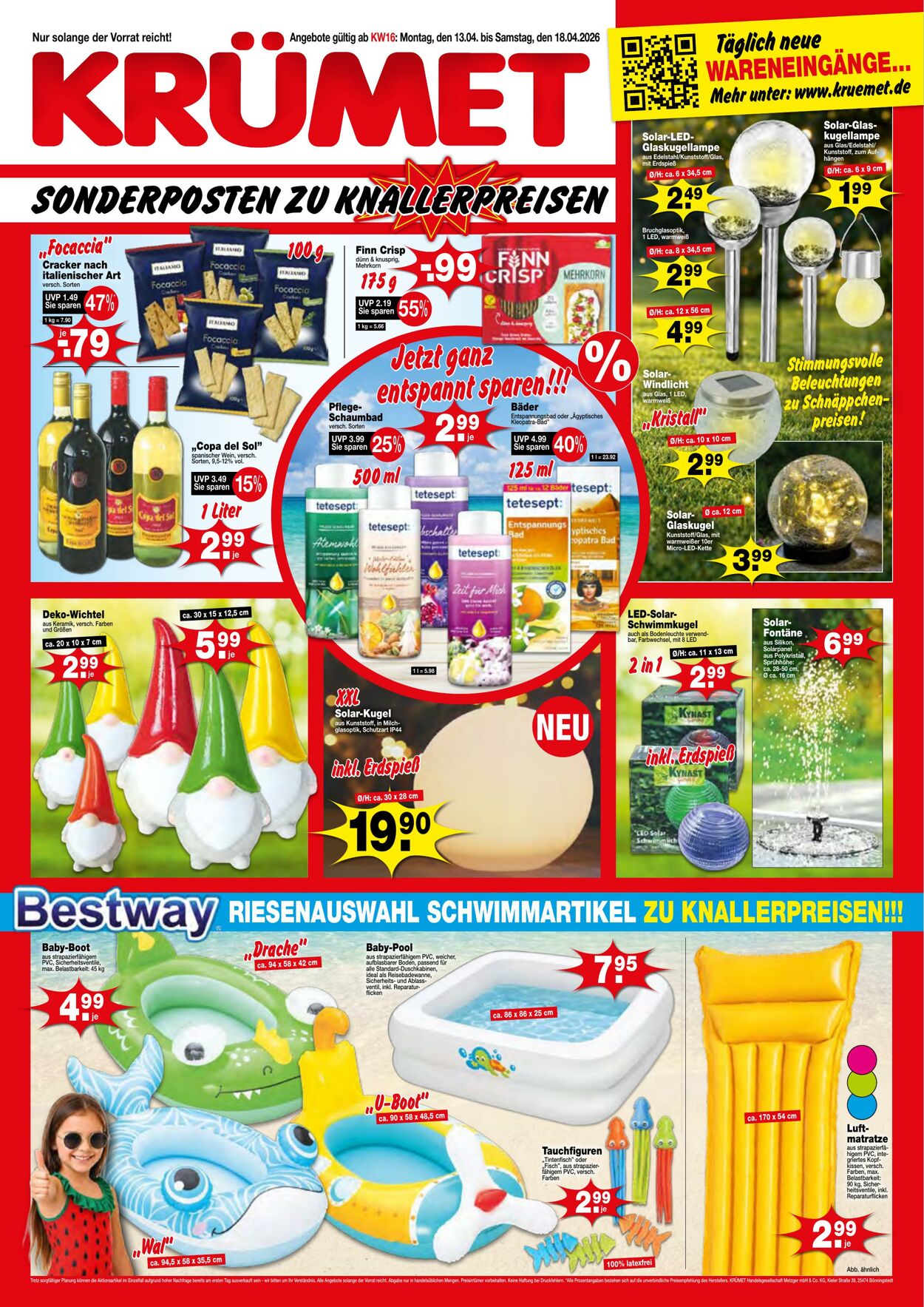 Prospekt Krümet 13.04.2026 - 18.04.2026