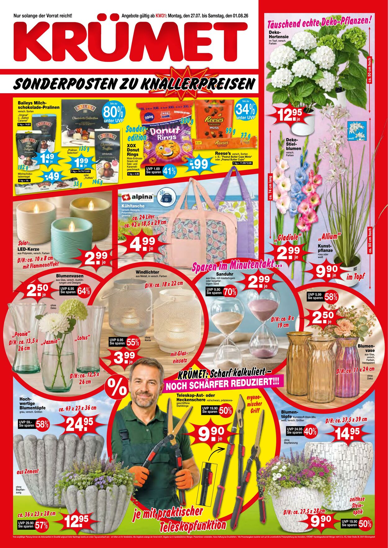 Prospekt Krümet 27.07.2026 - 01.07.2027