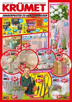 Prospekt Krümet 27.07.2026 - 01.07.2027