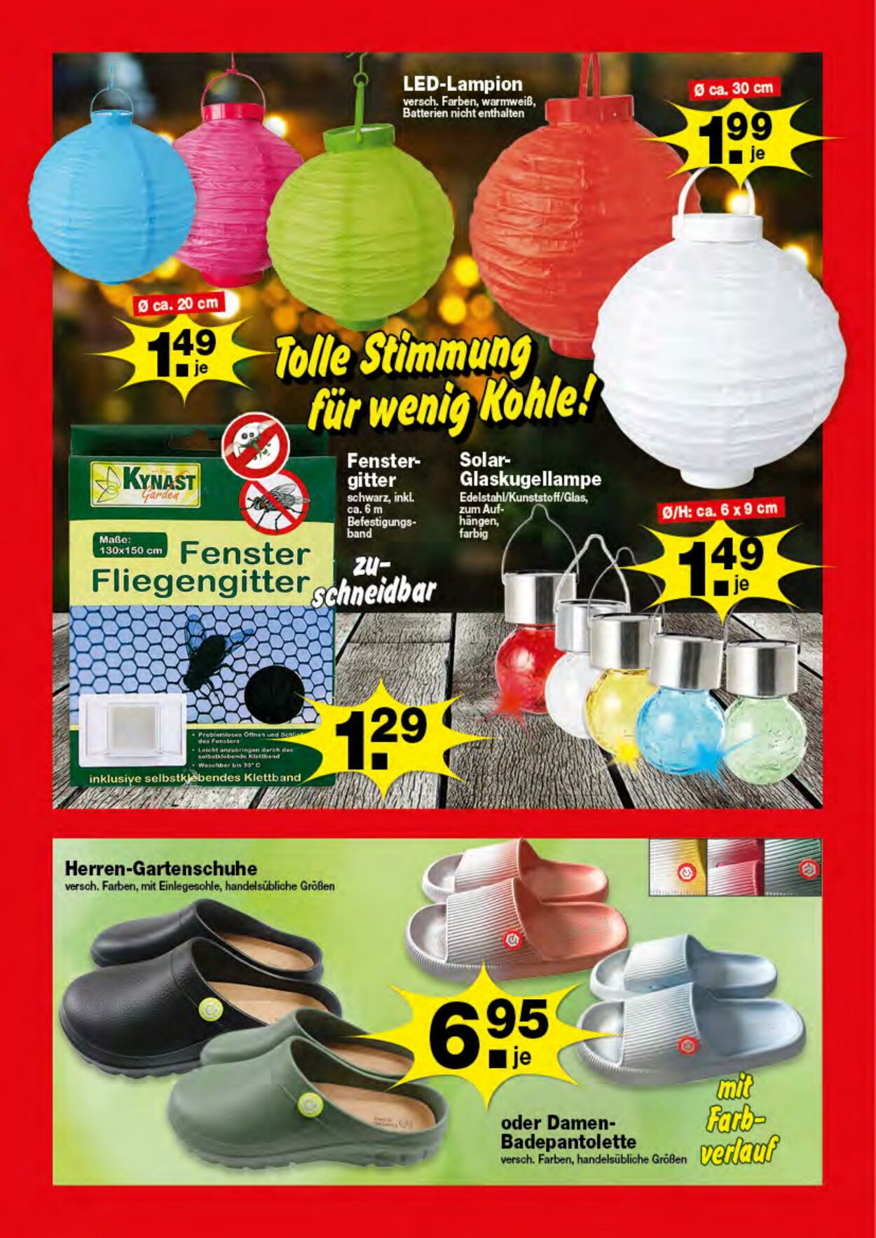 Prospekt Krümet 21.07.2025 - 26.07.2025