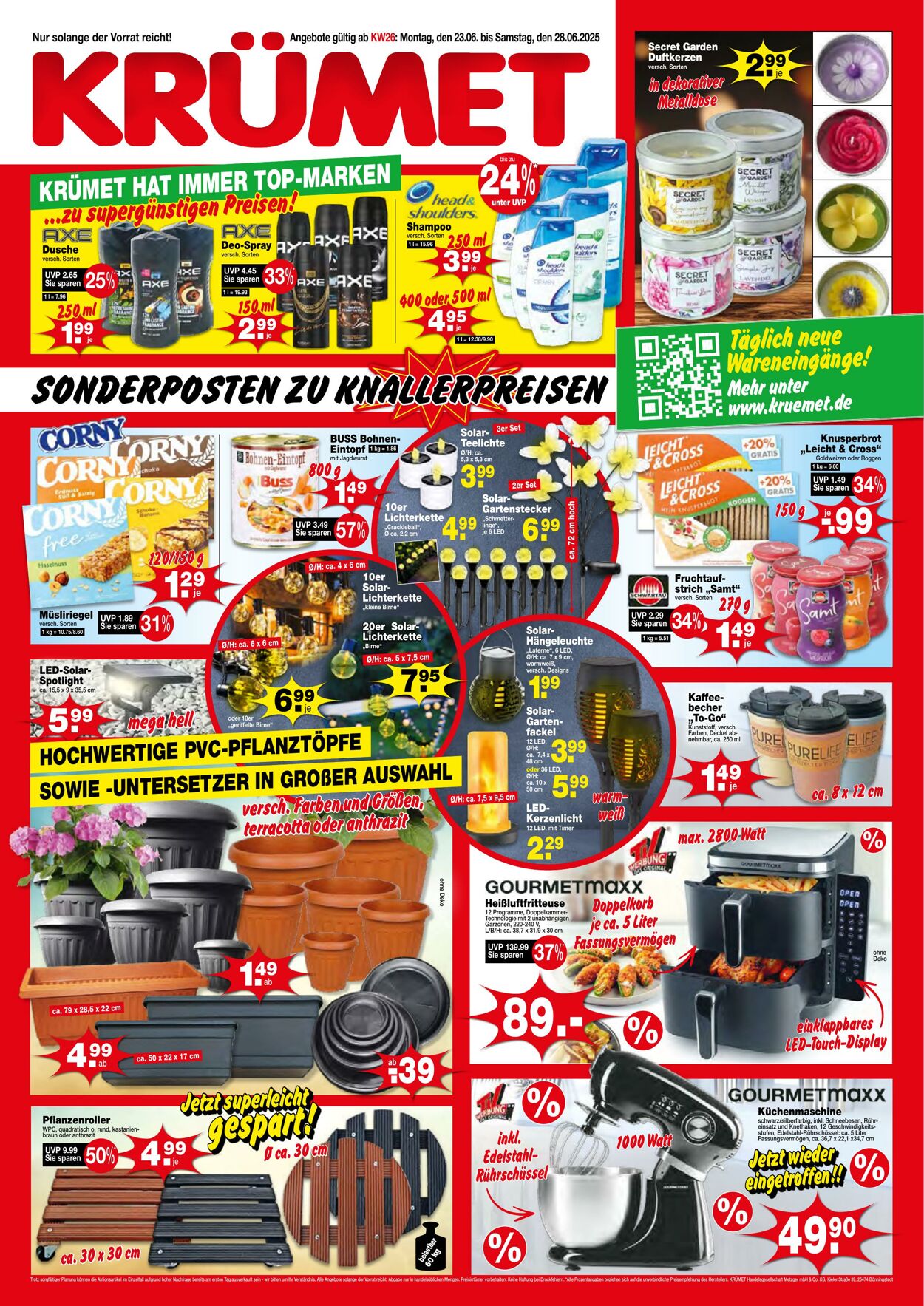Prospekt Krümet 23.06.2025 - 28.06.2025