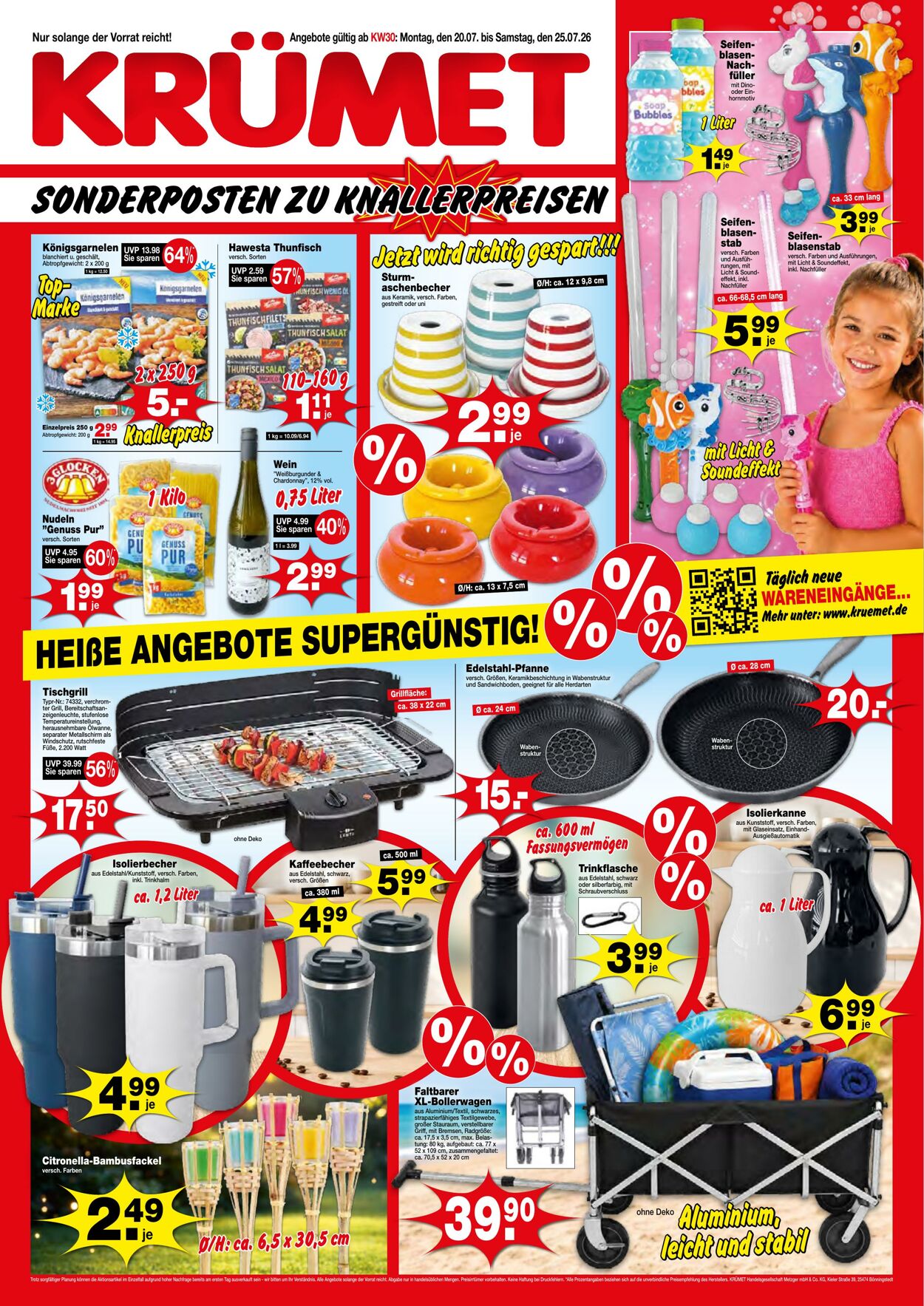 Prospekt Krümet 20.07.2026 - 25.07.2026