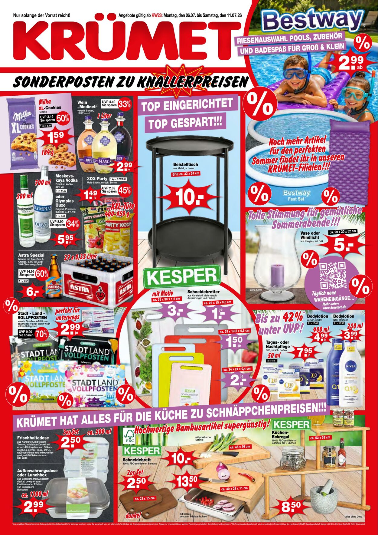 Prospekt Krümet 06.07.2026 - 11.07.2026