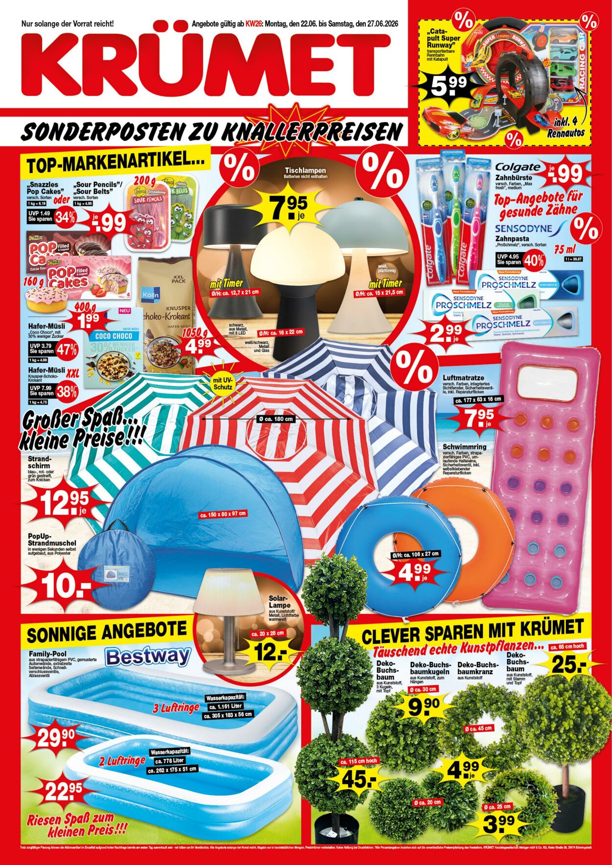 Prospekt Krümet 22.06.2026 - 27.06.2026