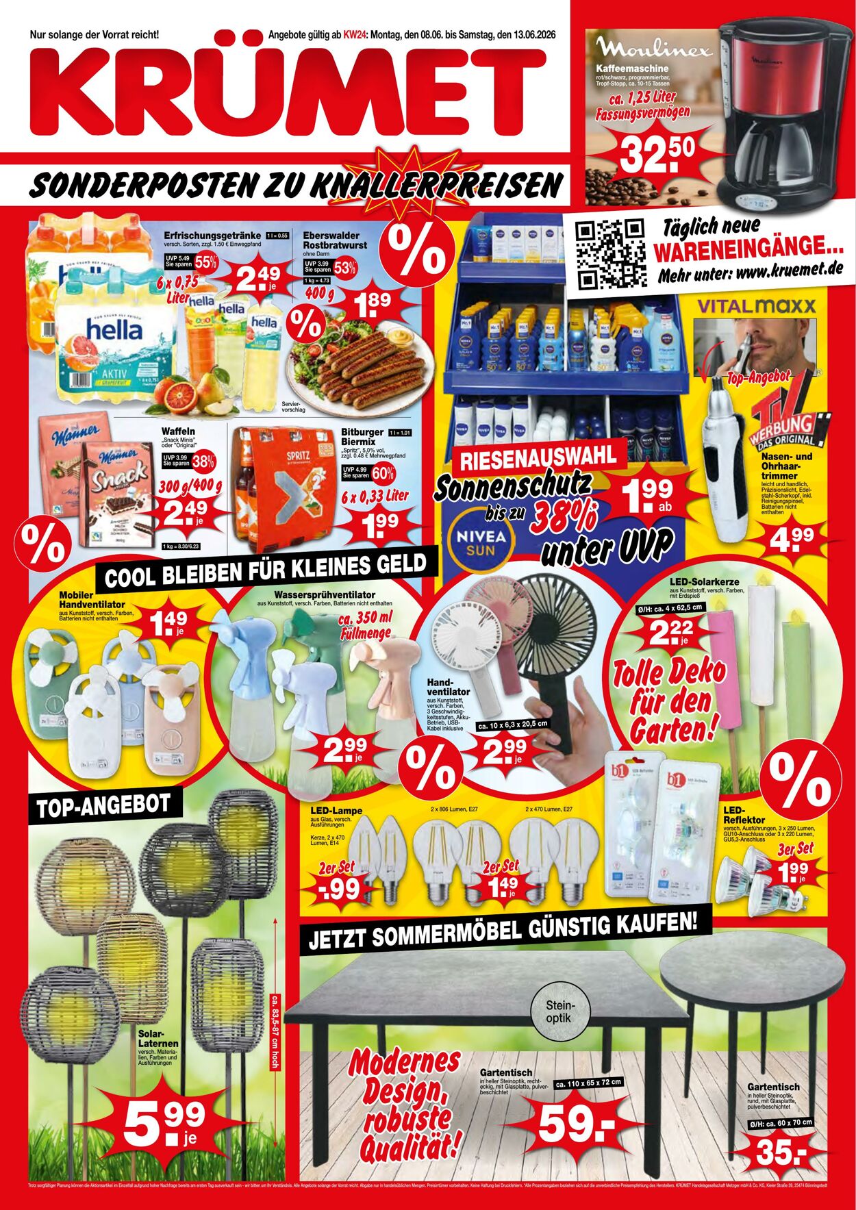 Prospekt Krümet 08.06.2026 - 13.06.2026