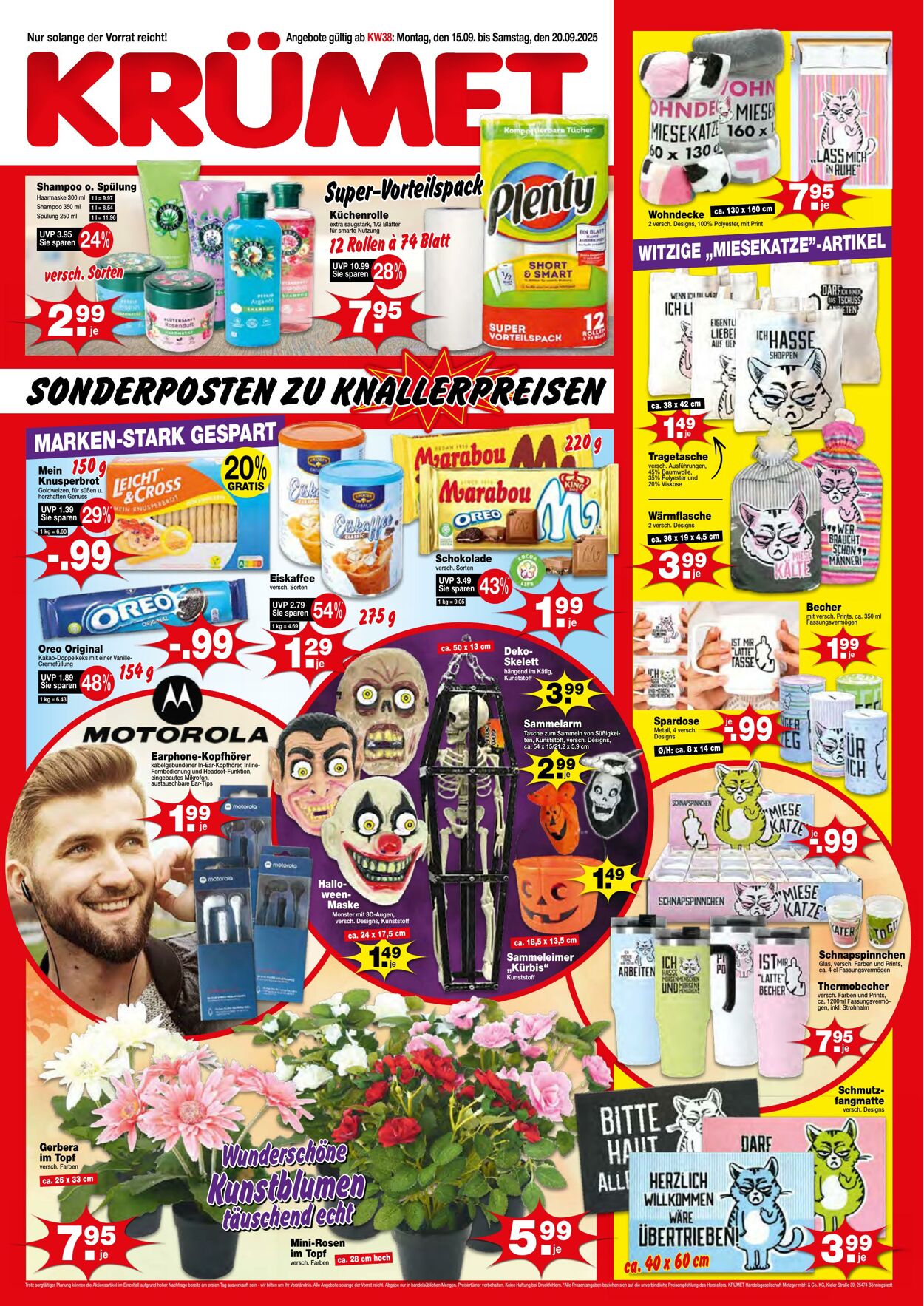Prospekt Krümet 15.09.2025 - 20.09.2025