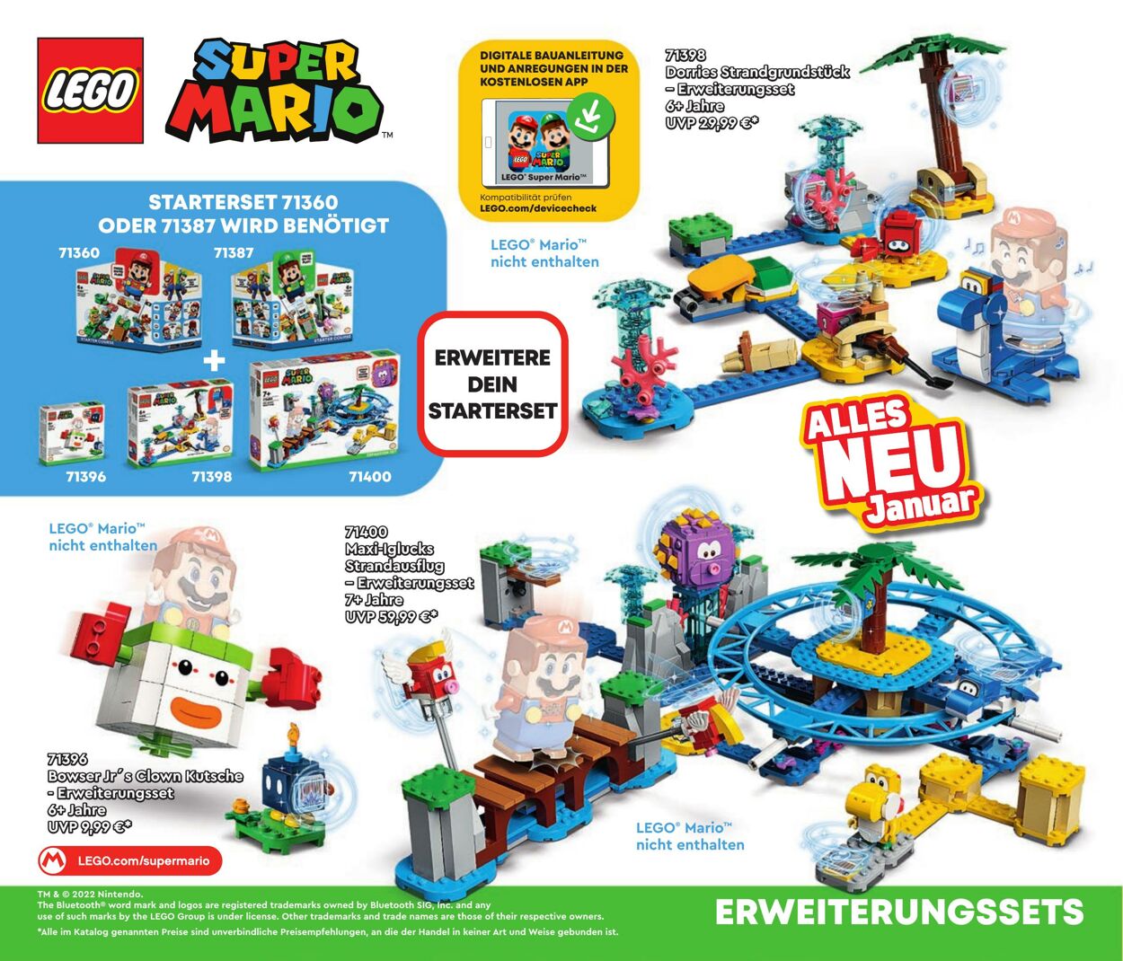 Prospekt Lego 01.01.2022 - 30.06.2022