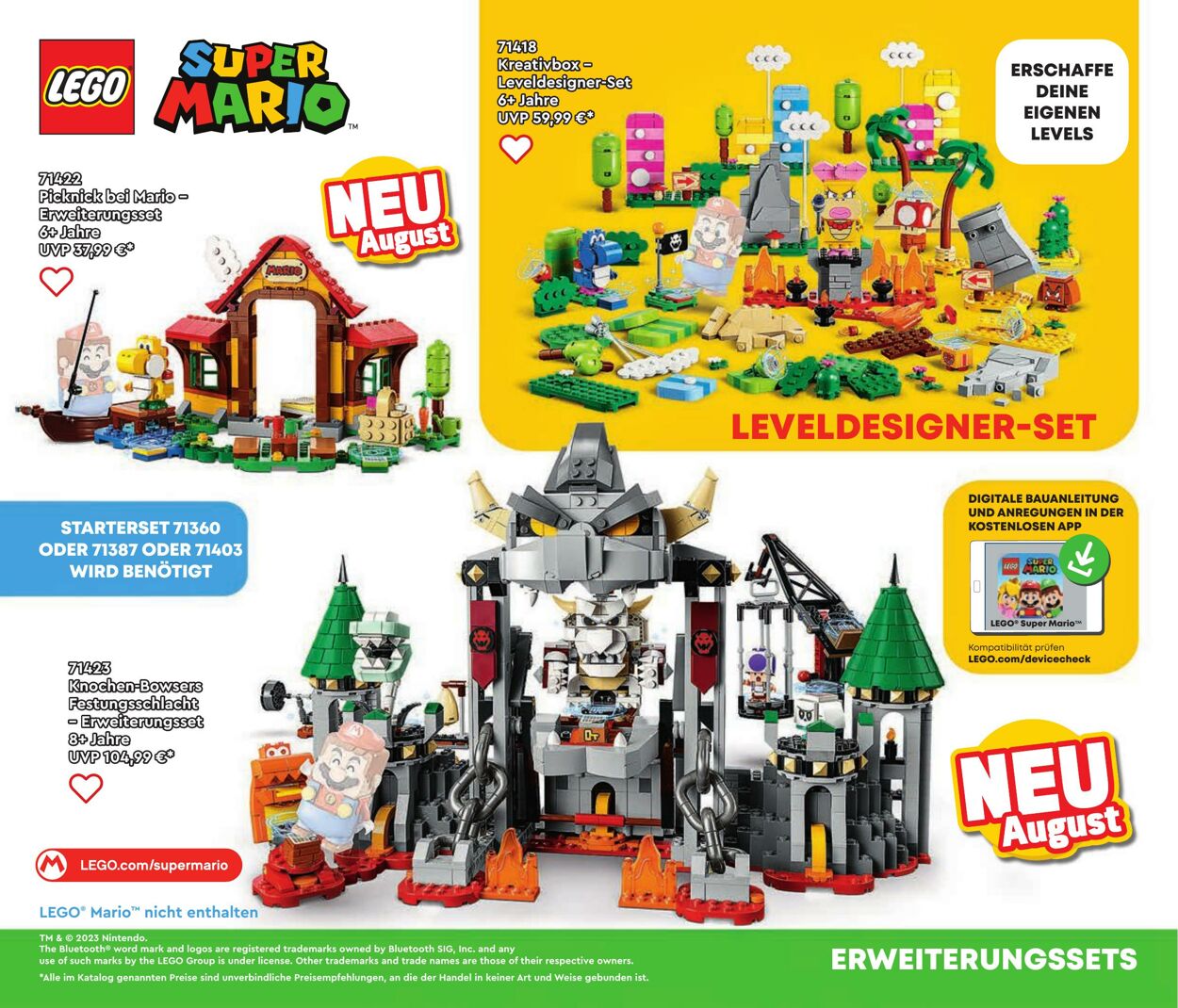 Prospekt Lego 01.06.2023 - 31.12.2023