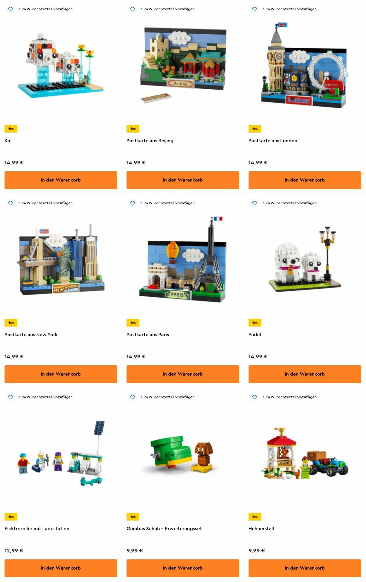 Prospekt Lego 01.08.2022 - 10.08.2022