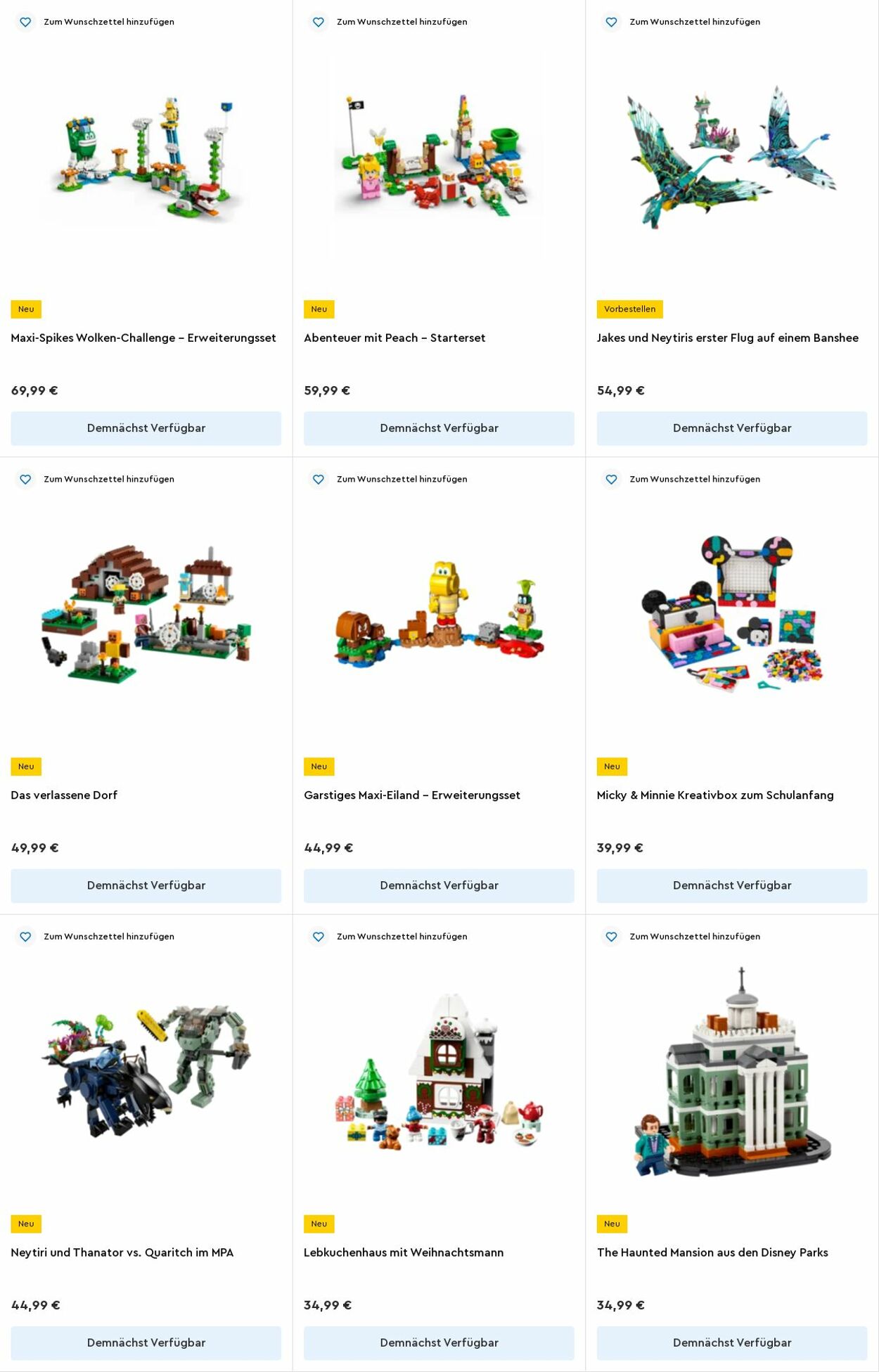 Prospekt Lego 25.07.2022 - 03.08.2022