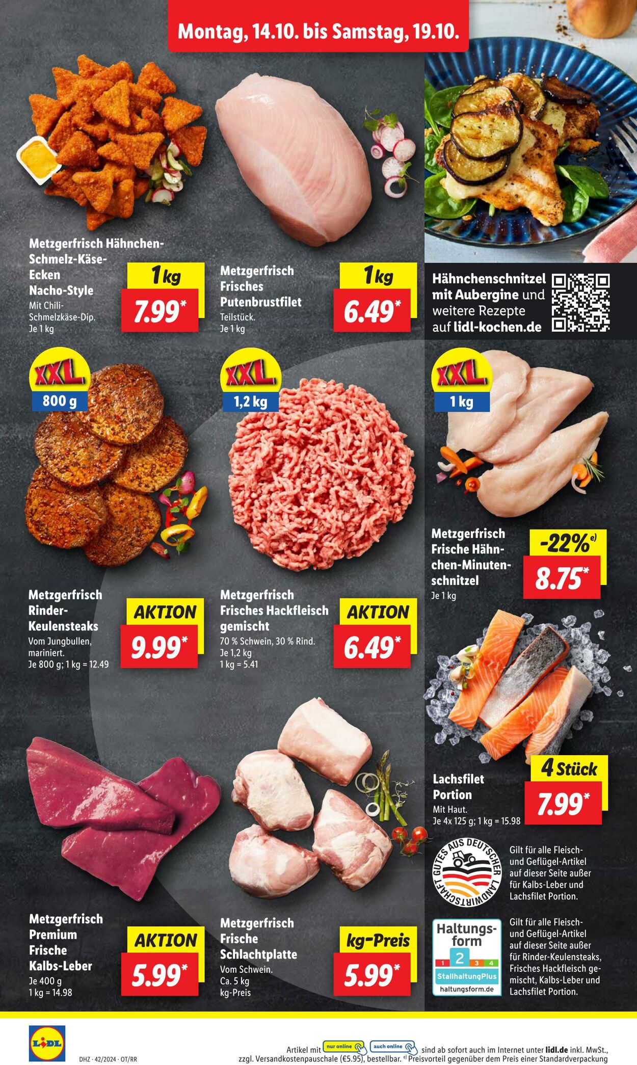 Prospekt Lidl 14.10.2024 - 19.10.2024