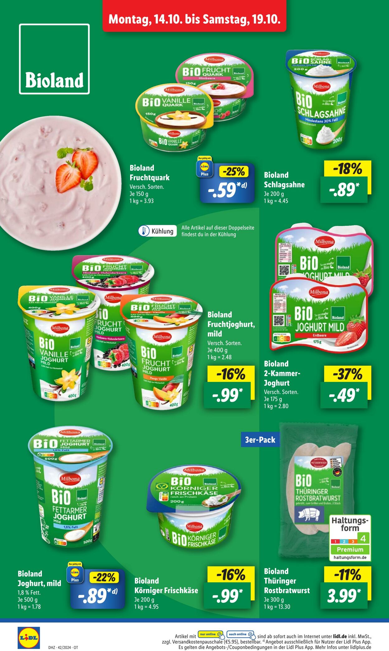 Prospekt Lidl 14.10.2024 - 19.10.2024