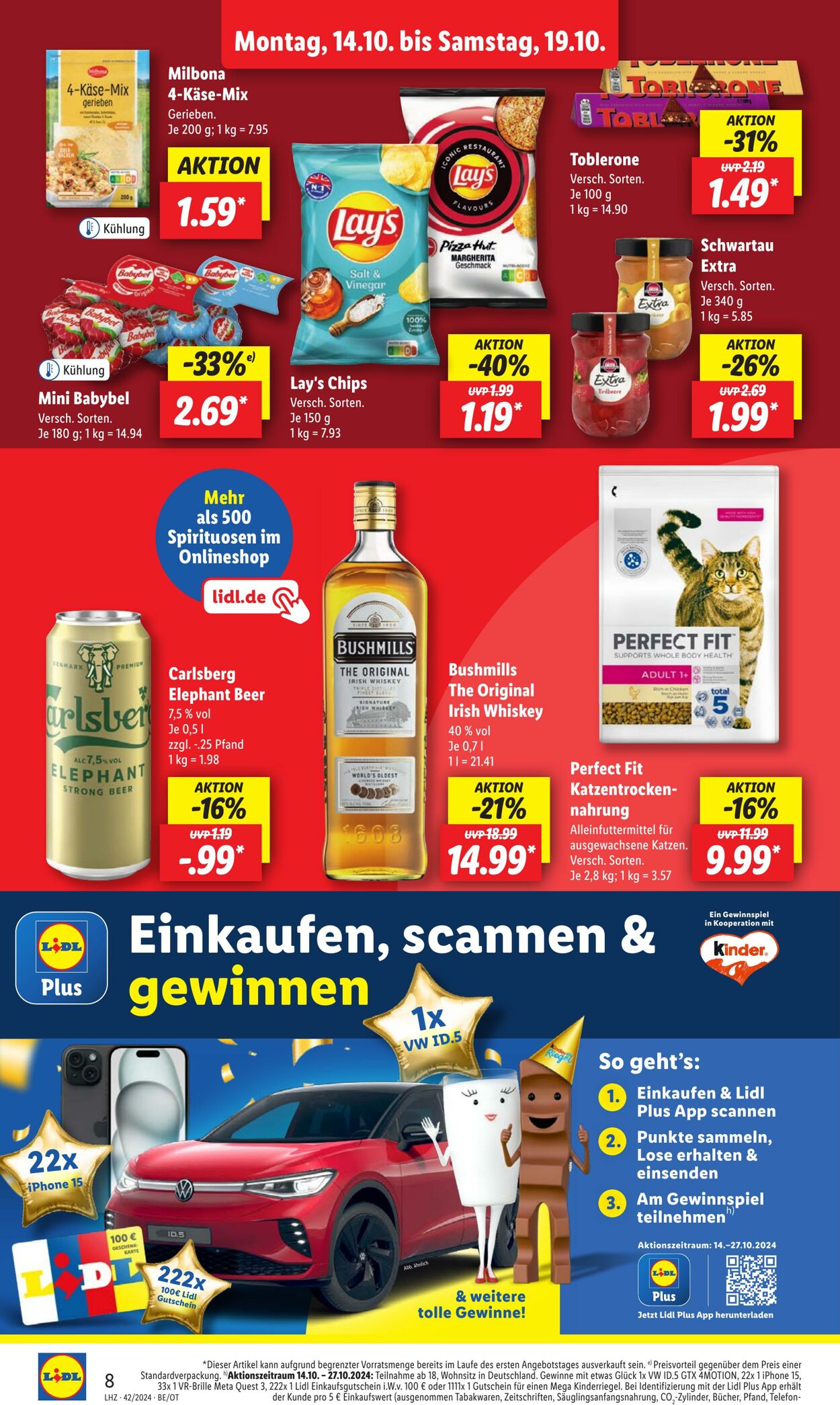 Prospekt Lidl 14.10.2024 - 19.10.2024