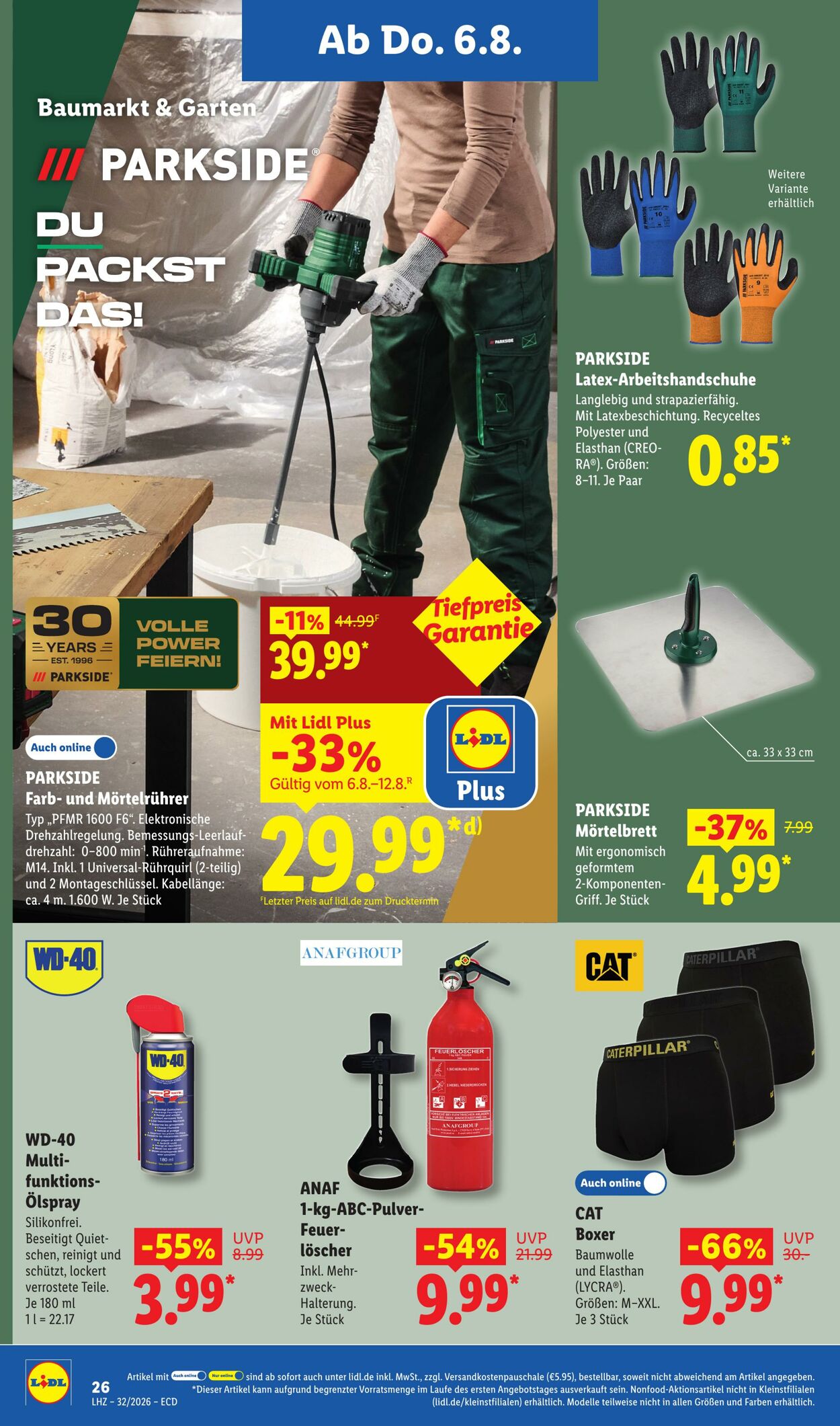 Prospekt Lidl 03.08.2026 - 08.08.2026