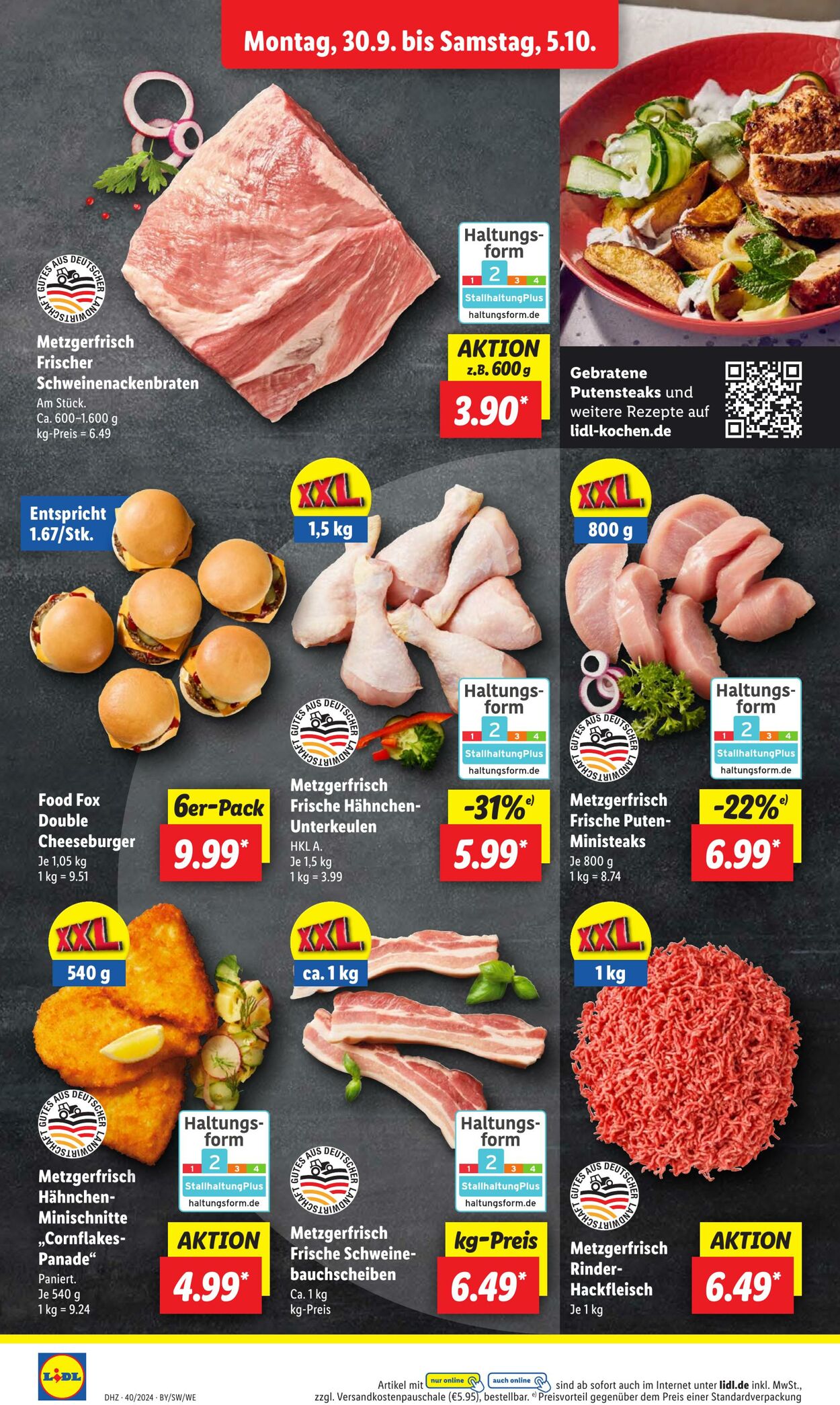 Prospekt Lidl 30.09.2024 - 05.10.2024