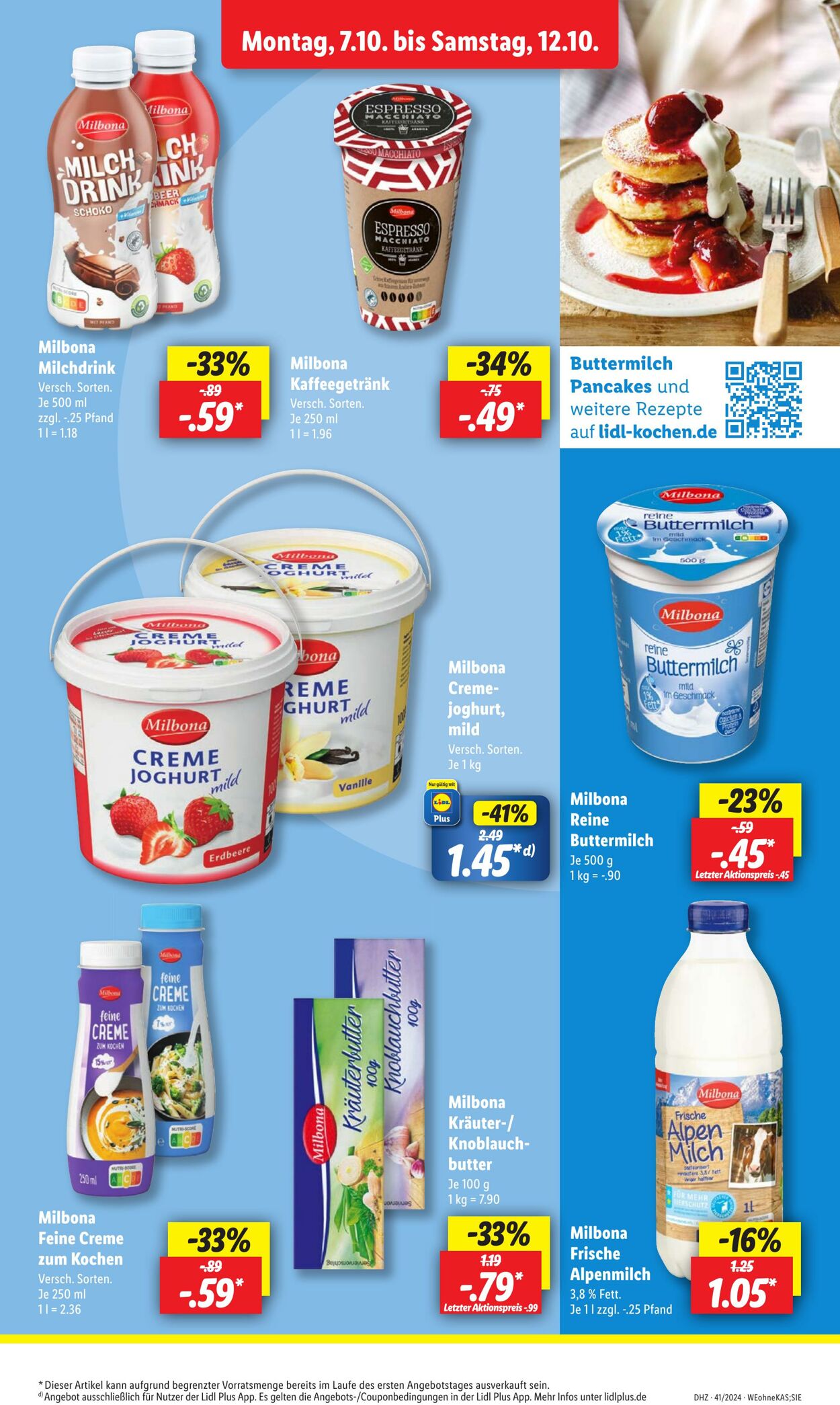 Prospekt Lidl 07.10.2024 - 12.10.2024