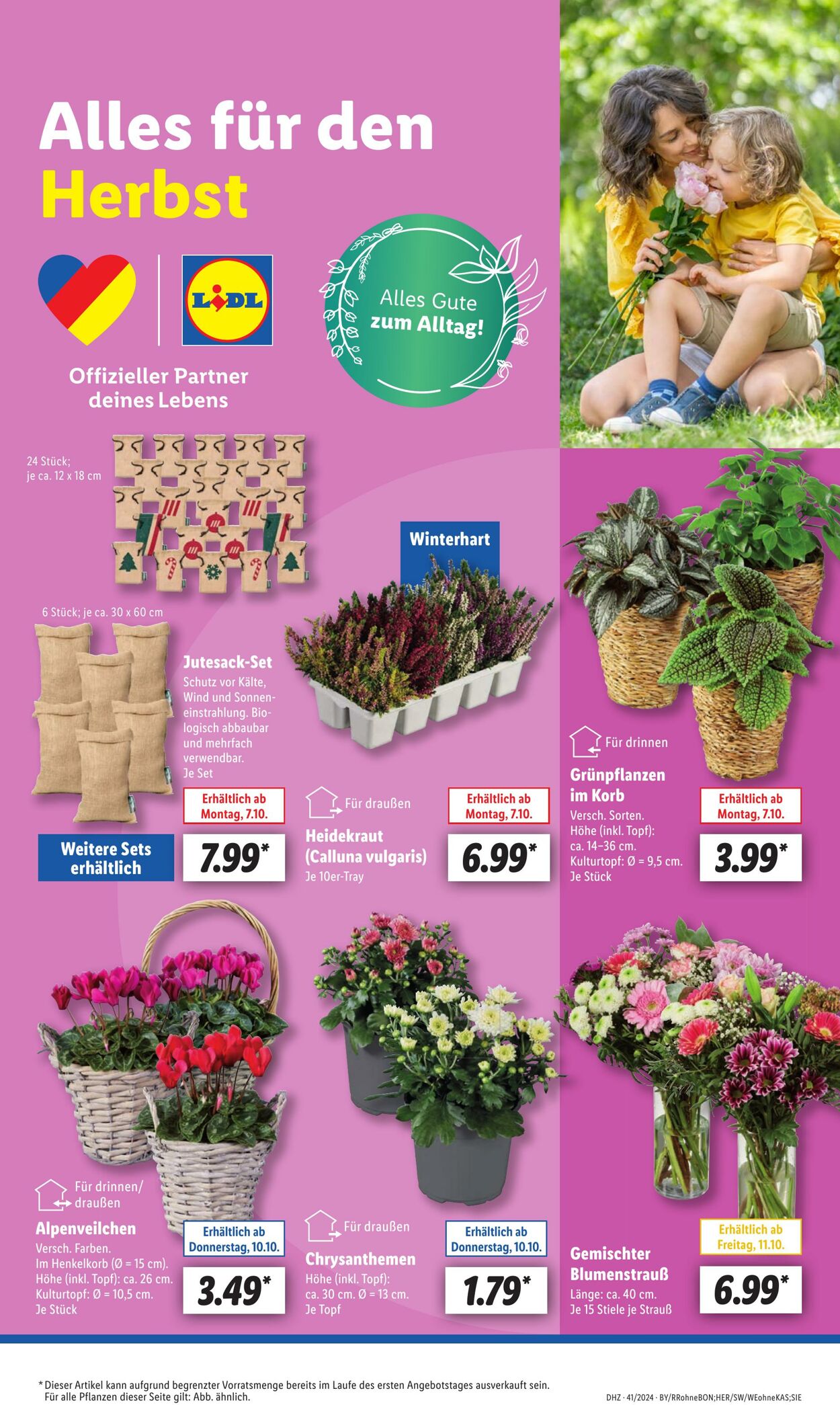 Prospekt Lidl 07.10.2024 - 12.10.2024