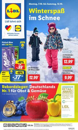 Prospekt Lidl 28.09.2024 - 31.10.2024