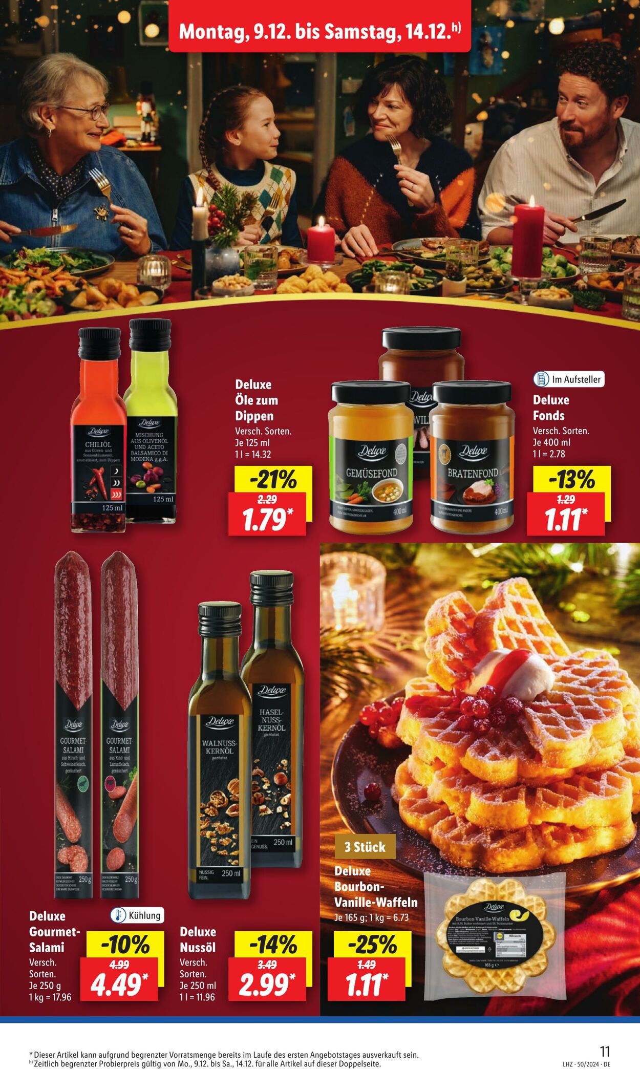 Prospekt Lidl 09.12.2024 - 14.12.2024